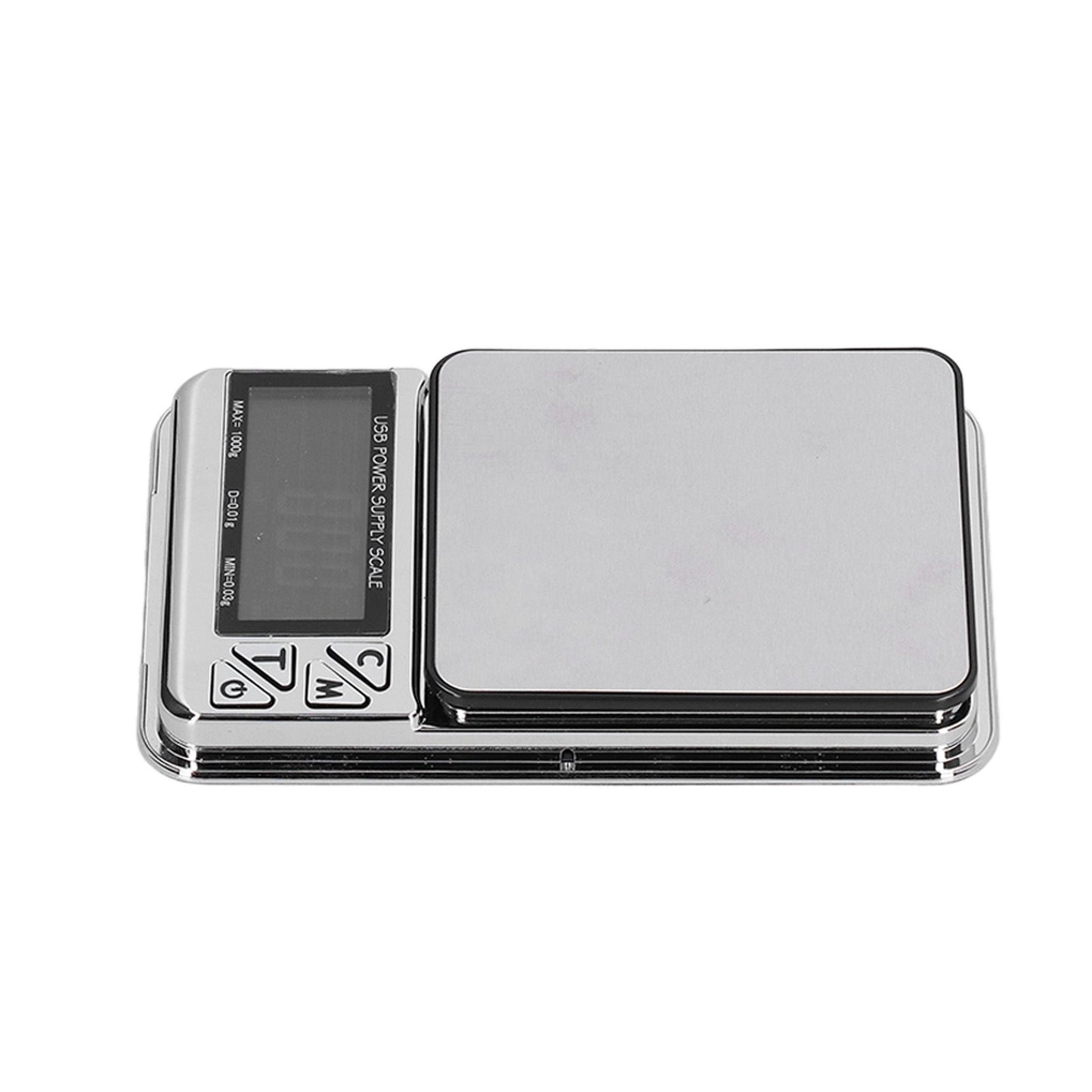 Jewelry Scale Accurate Data USB Charging Stable Reading High Sensitivity LCD Digital Electronic Scale for Gold Necklace