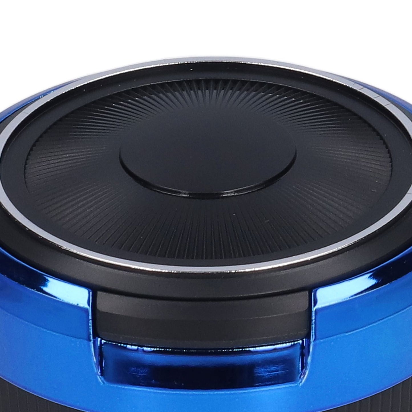 3W Luminous Car Ashtray with LED Light Lid Fireproof Smokeless Cigarette Ashtray for Home OfficeBlue