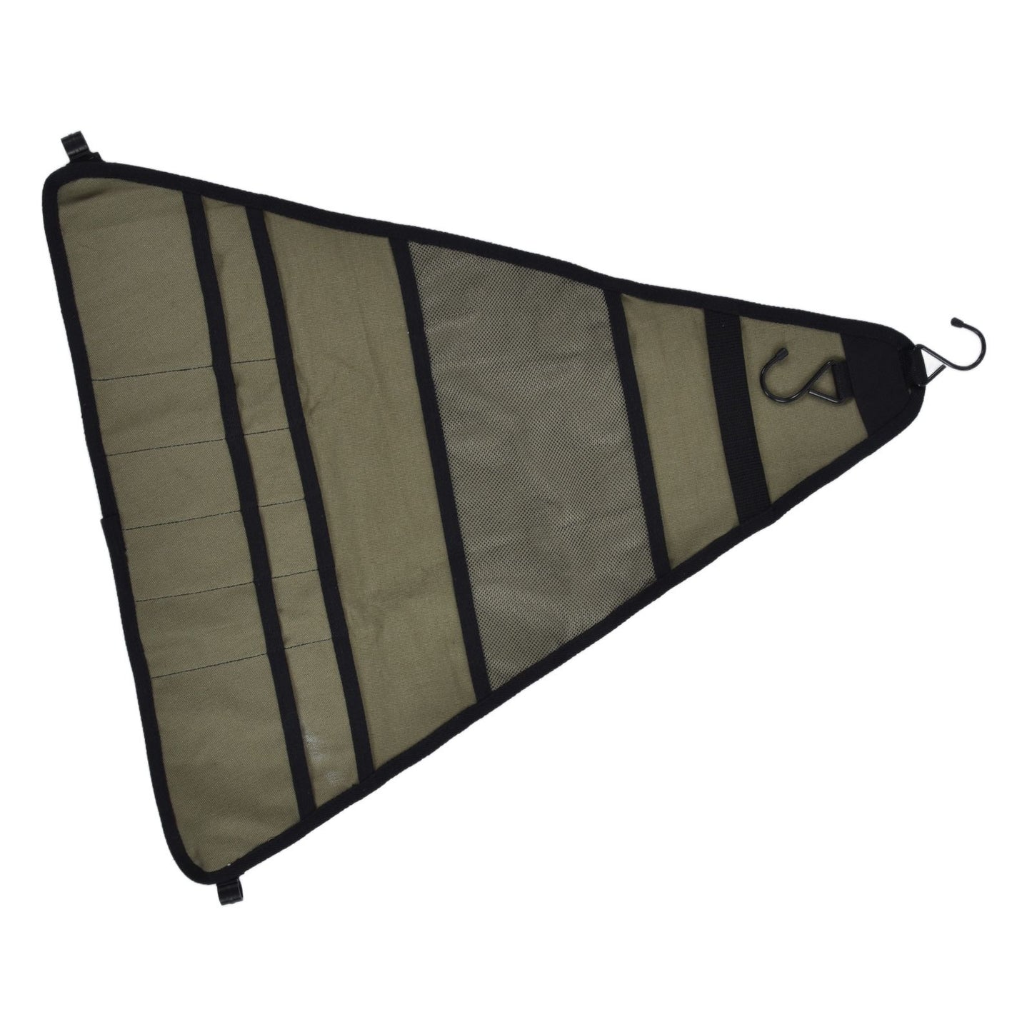 Outdoor Tableware Storage Bag Foldable Oxford Flatware Organizer Hanging Bag for Barbecue Picnic