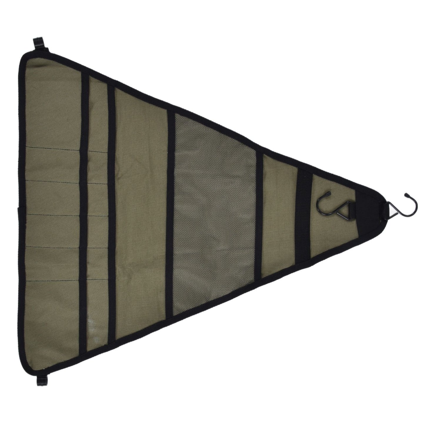 Outdoor Tableware Storage Bag Foldable Oxford Flatware Organizer Hanging Bag for Barbecue Picnic