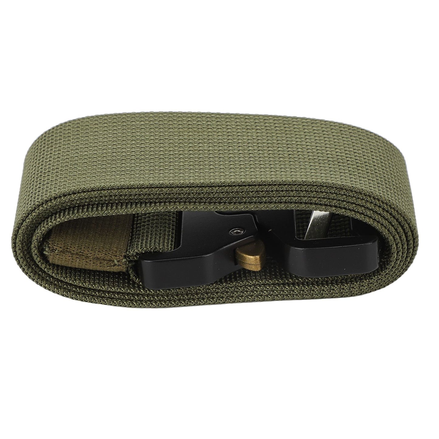 Waist Belt Quick Release Simple Stylish Durable Waterproof Sweatproof Multipurpose Outdoor Tactics BeltGreen