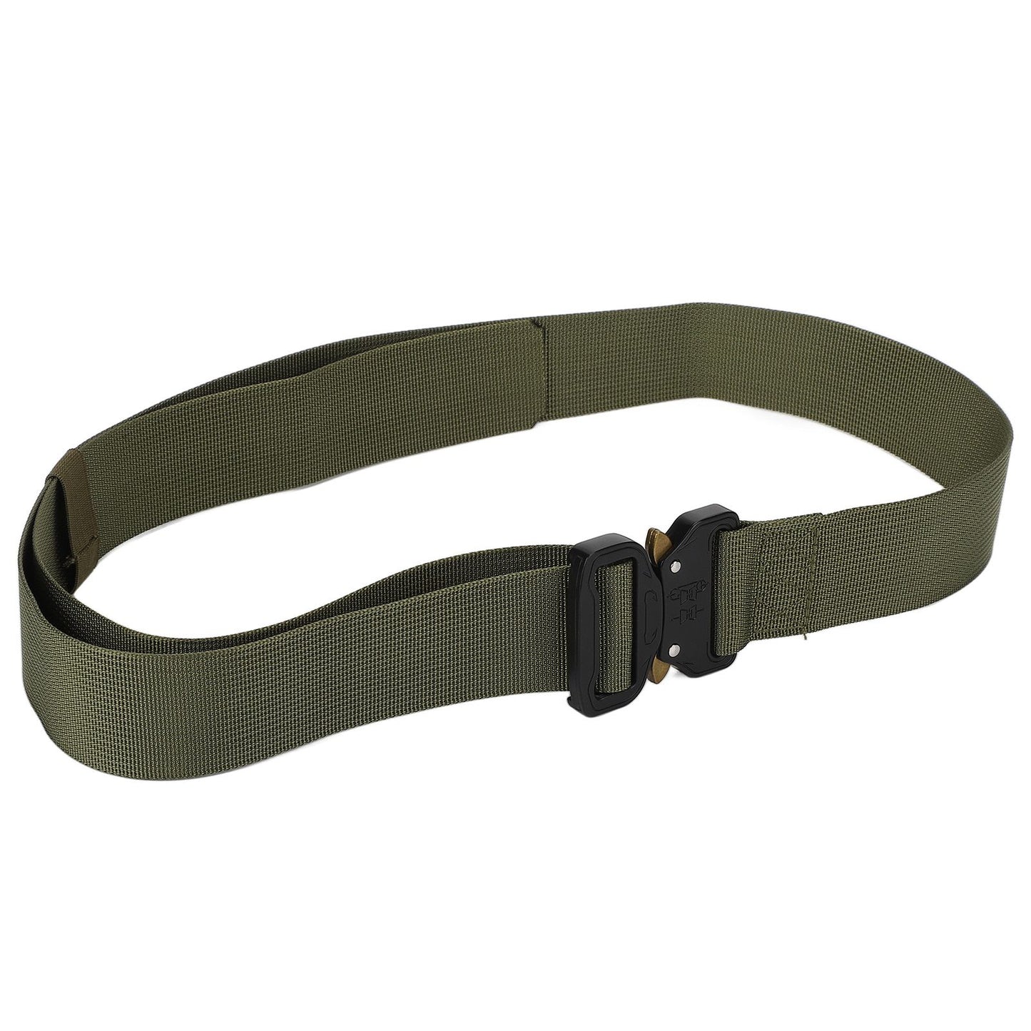 Waist Belt Quick Release Simple Stylish Durable Waterproof Sweatproof Multipurpose Outdoor Tactics BeltGreen