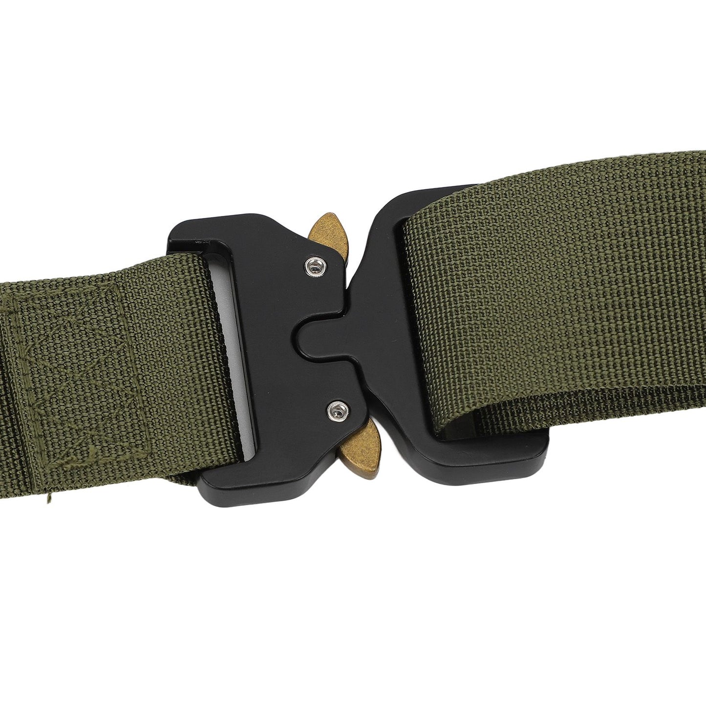 Waist Belt Quick Release Simple Stylish Durable Waterproof Sweatproof Multipurpose Outdoor Tactics BeltGreen