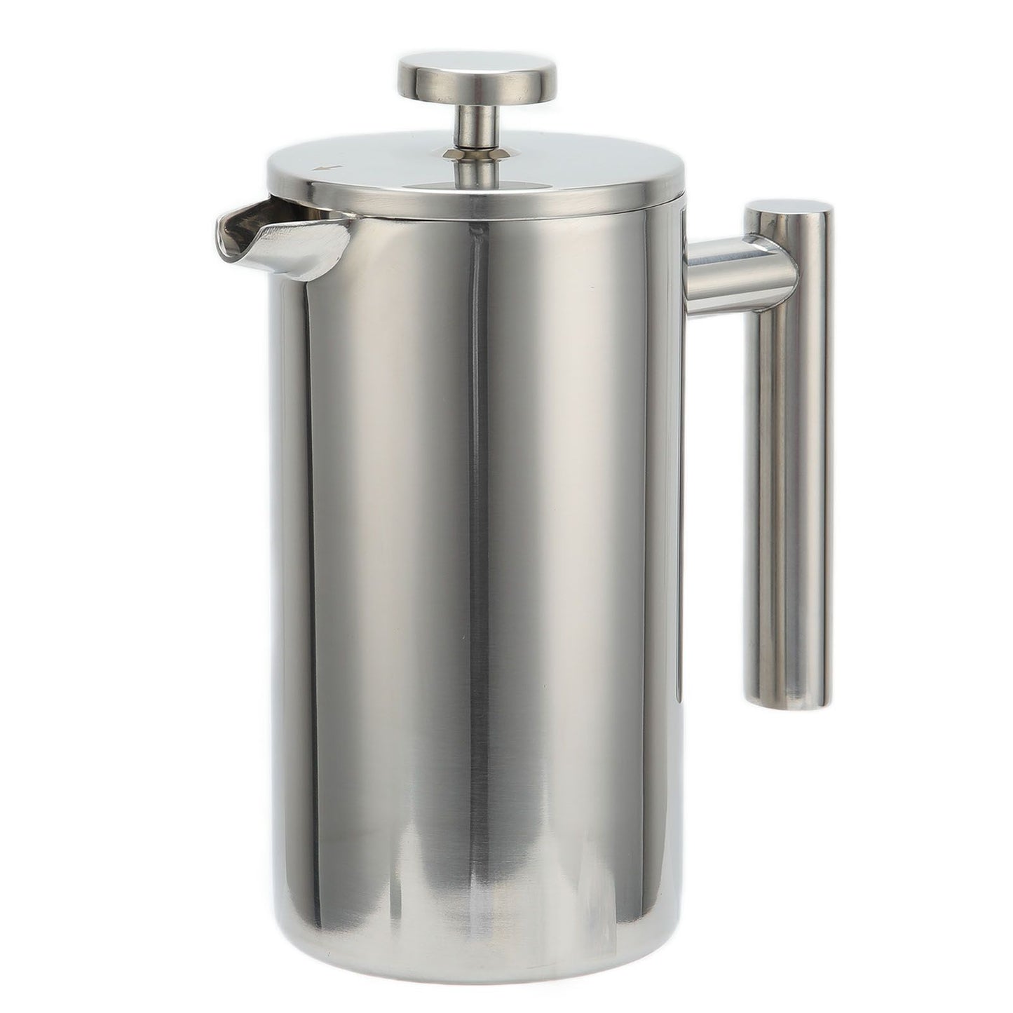 1000ML French Press Stainless Steel Coffee Pot Hand Brewed Coffee Tea Maker for Home