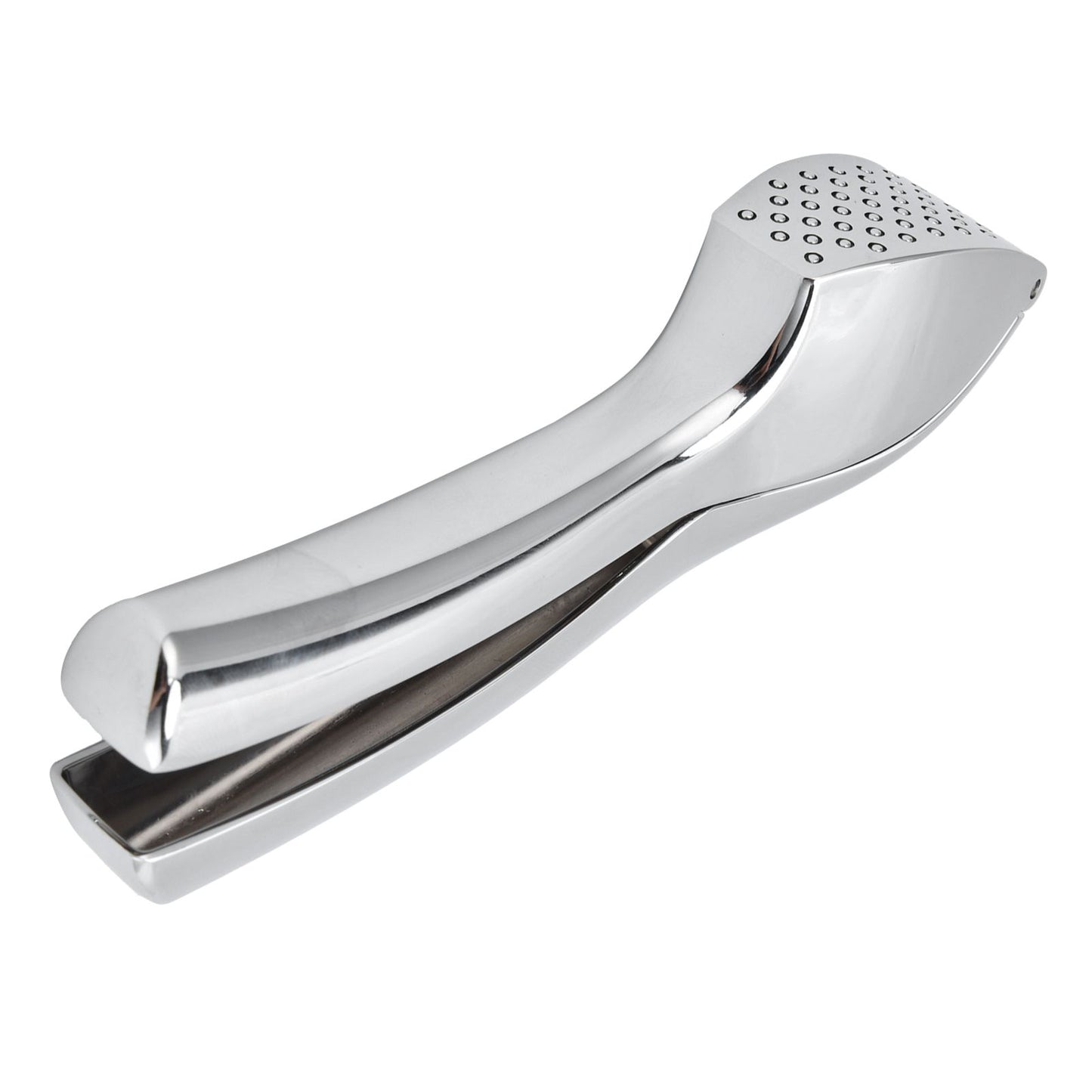 Garlic Press Zinc Alloy Sturdy Ergonomic Design Ginger Masher for Kitchen Crushing Tool