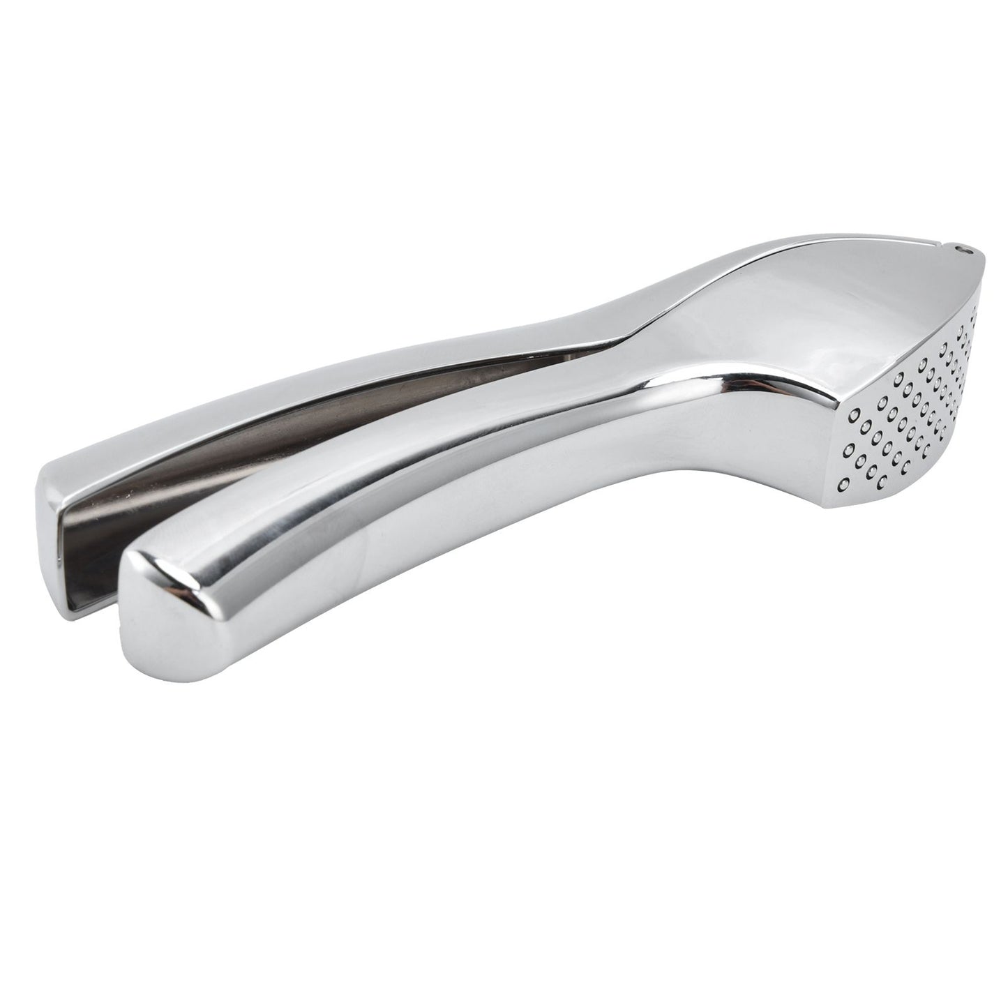 Garlic Press Zinc Alloy Sturdy Ergonomic Design Ginger Masher for Kitchen Crushing Tool