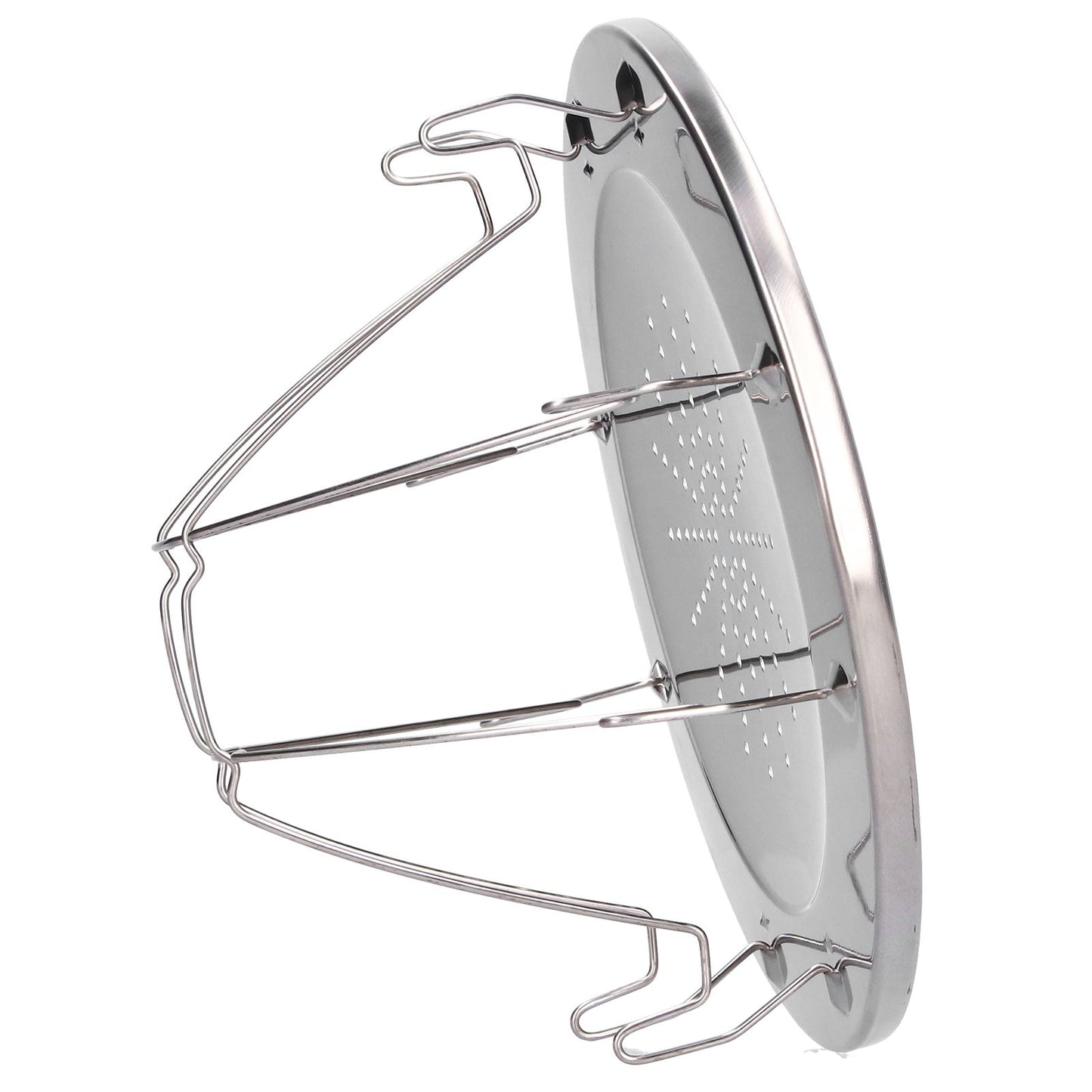 Folding Camp Stove Toaster Stainless Steel Camping Toaster Rack Holder for BBQ Party Outdoor Picnic
