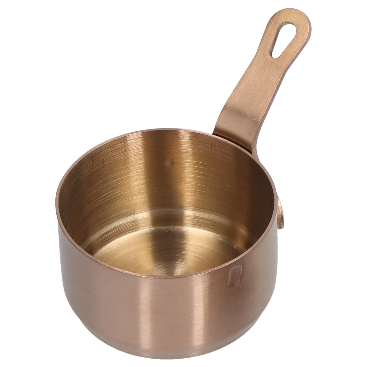 3pcs Sauce Cups Stainless Steel Sauce Dish with Handle for for Condiment Ketchup AppetizerRose Gold
