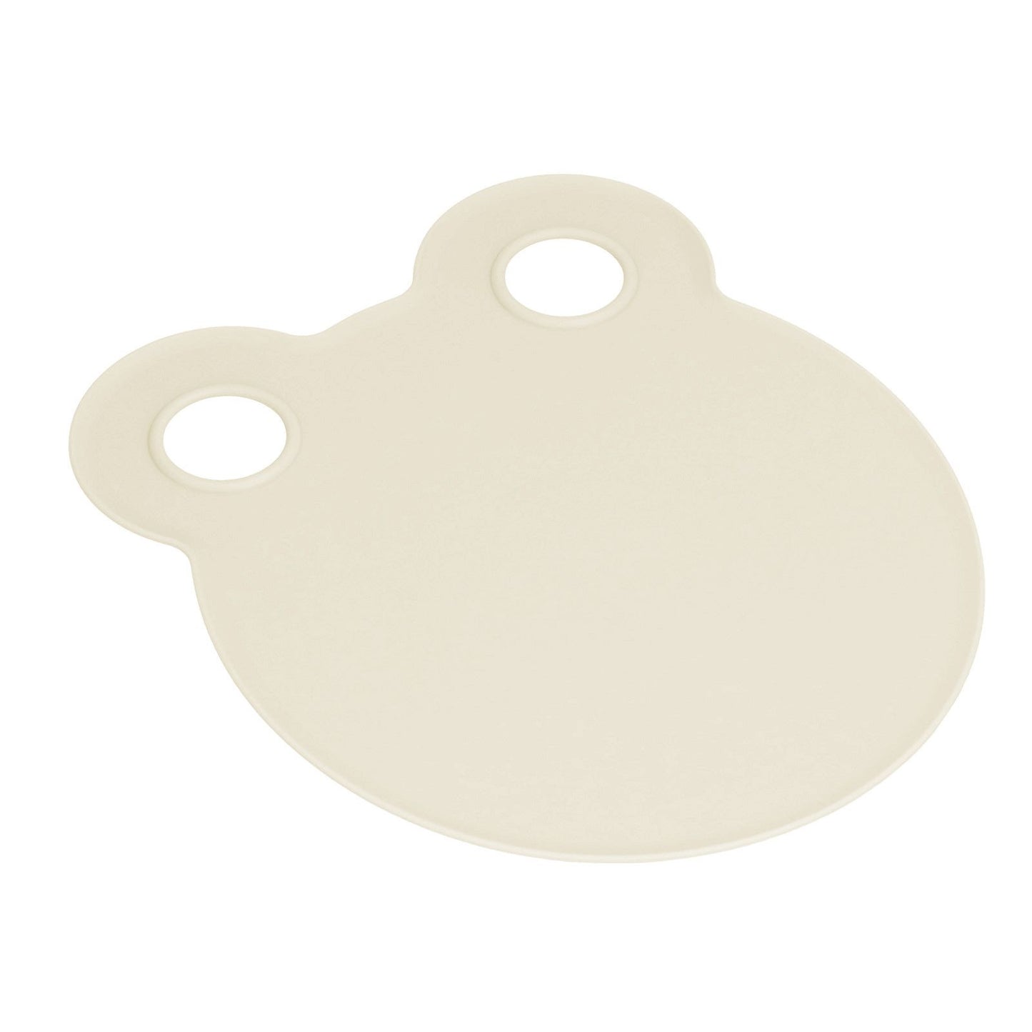 Kitchen Cutting Board Small Portable Cute Shape Cutting and Serving Board for Household DormitoryBeige