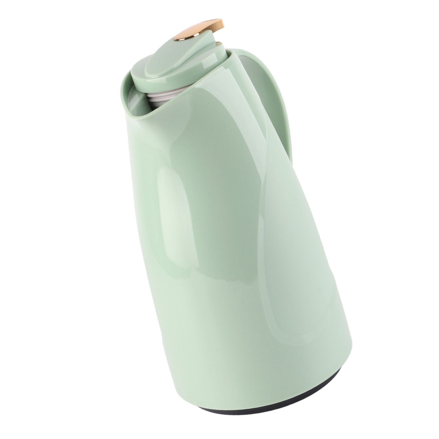 1.6L Coffee Insulation Pot with Glass Liner Leaking Proof Coffee Kettle for Home Office Restaurant Party