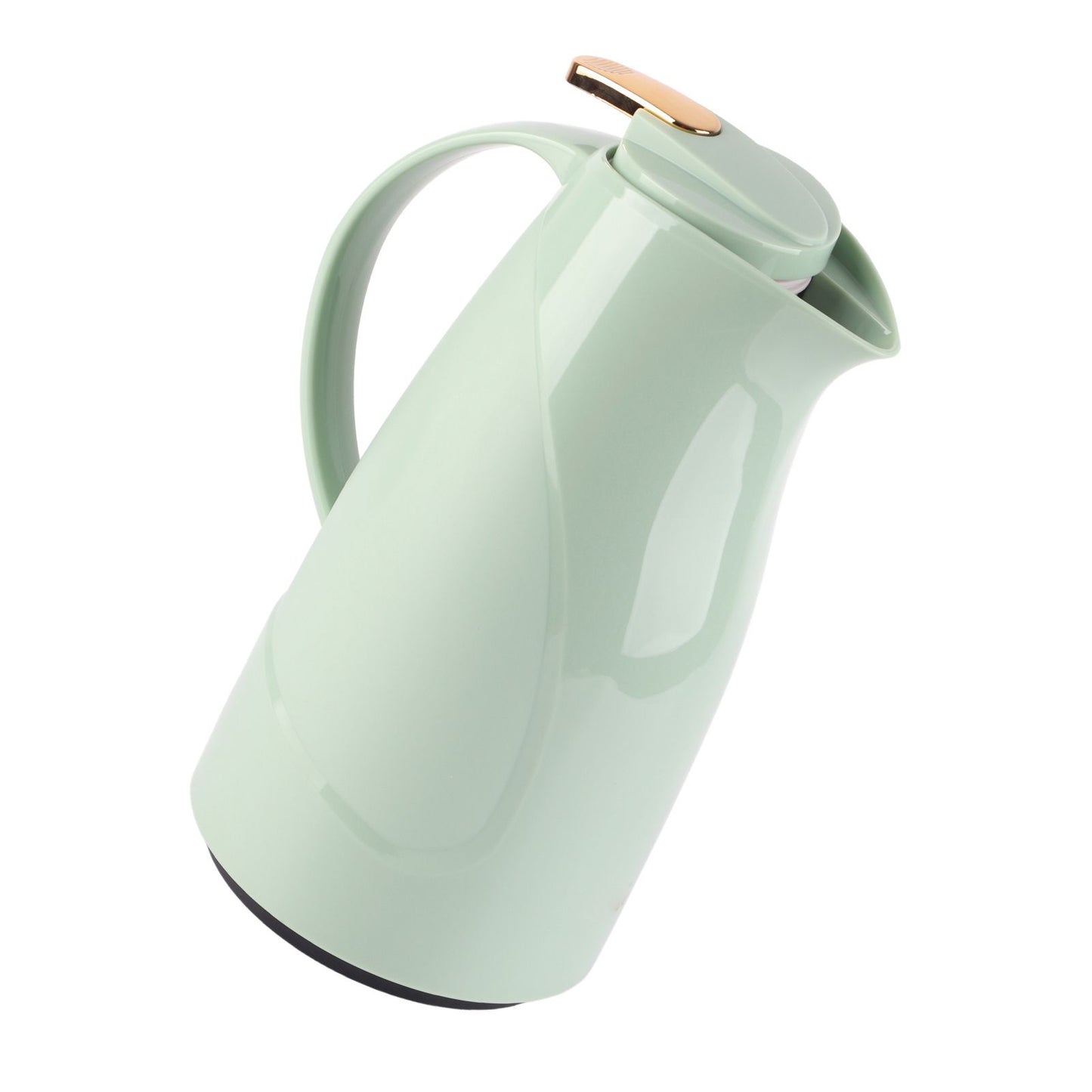 1.6L Coffee Insulation Pot with Glass Liner Leaking Proof Coffee Kettle for Home Office Restaurant Party