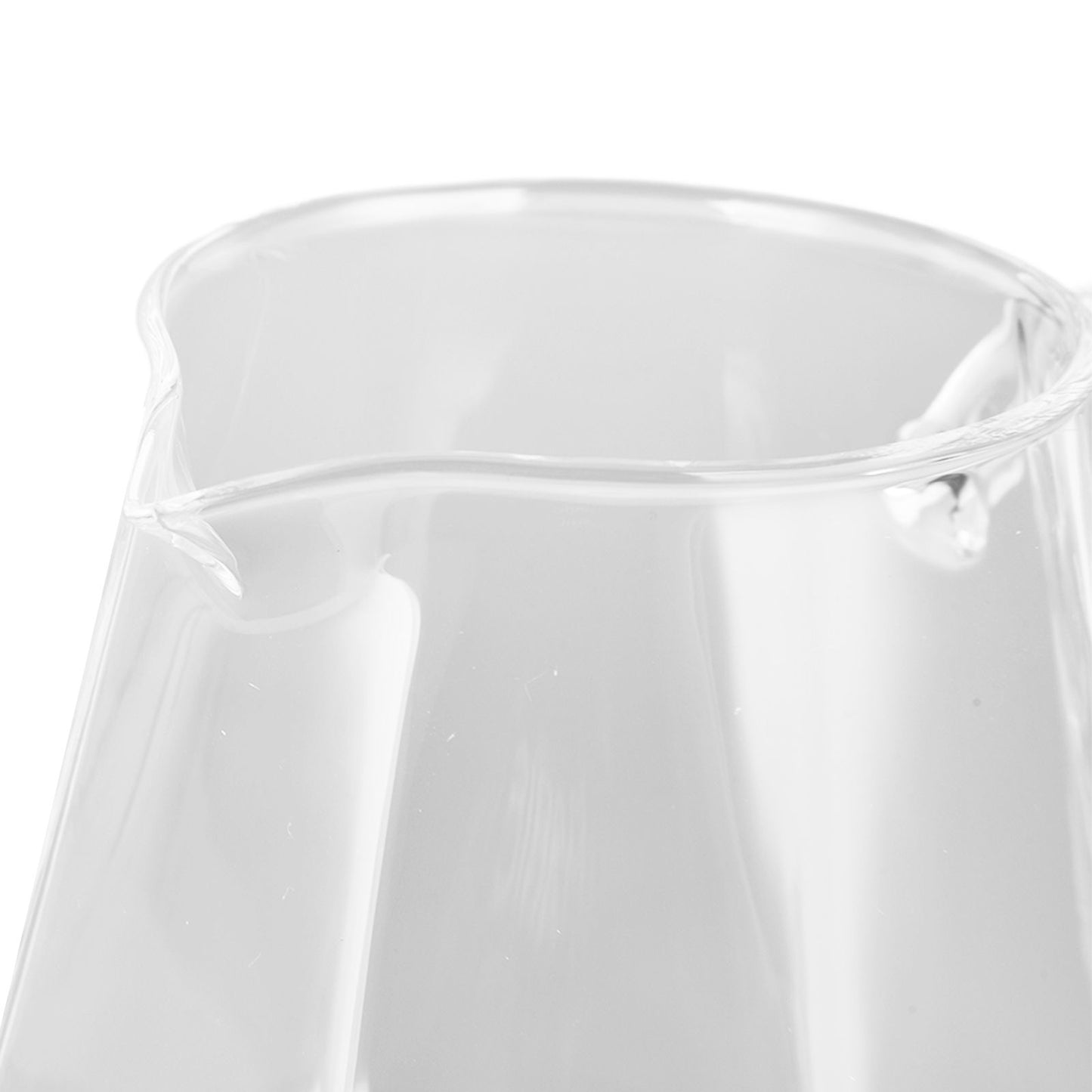 600ml Hand Drip Coffee Glass Cup with Unique Eagle Beak Handles for Making Coffee