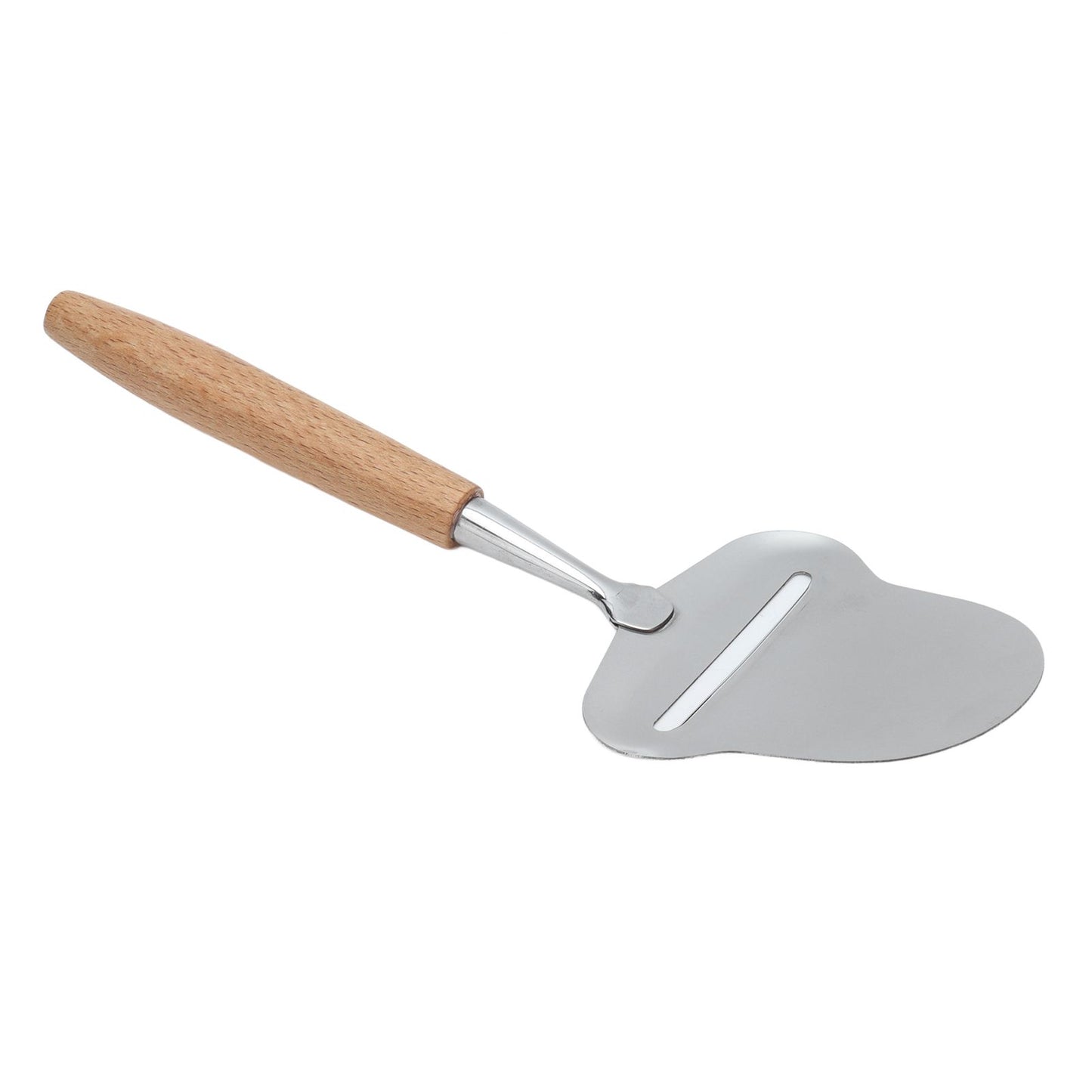 Wood Handle Cheese Spatula Stainless Steel Adjustable Thickness Cheese Planer for Semi Hard Cheese