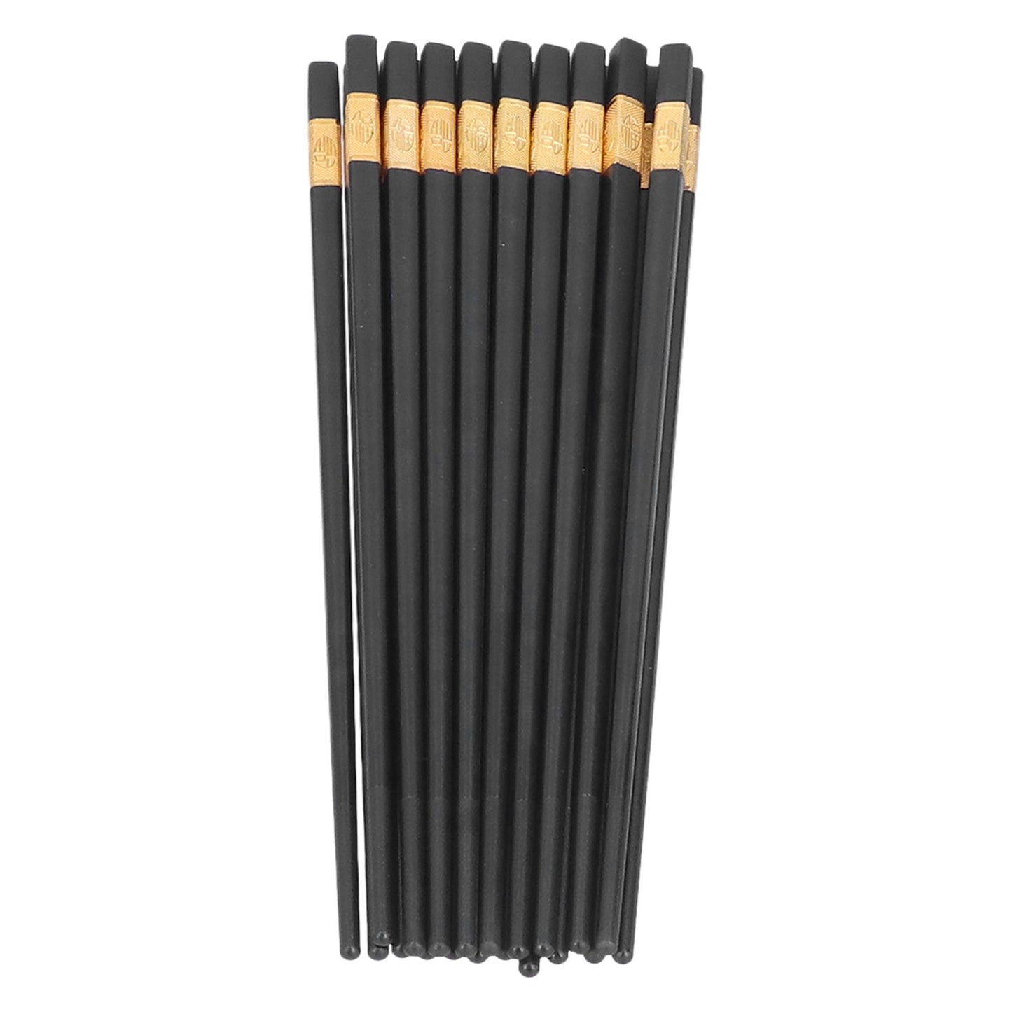 10 Pairs Chinese Chopsticks 9.5 Inch Fiberglass Chopsticks Reusable Dishwasher Safe Chopsticks