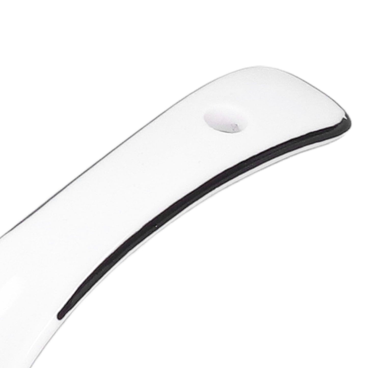 4PCS White Ceramic Spoon Coffee Scoop Dessert Ice Cream Scoop Tableware Spoon for Kitchen