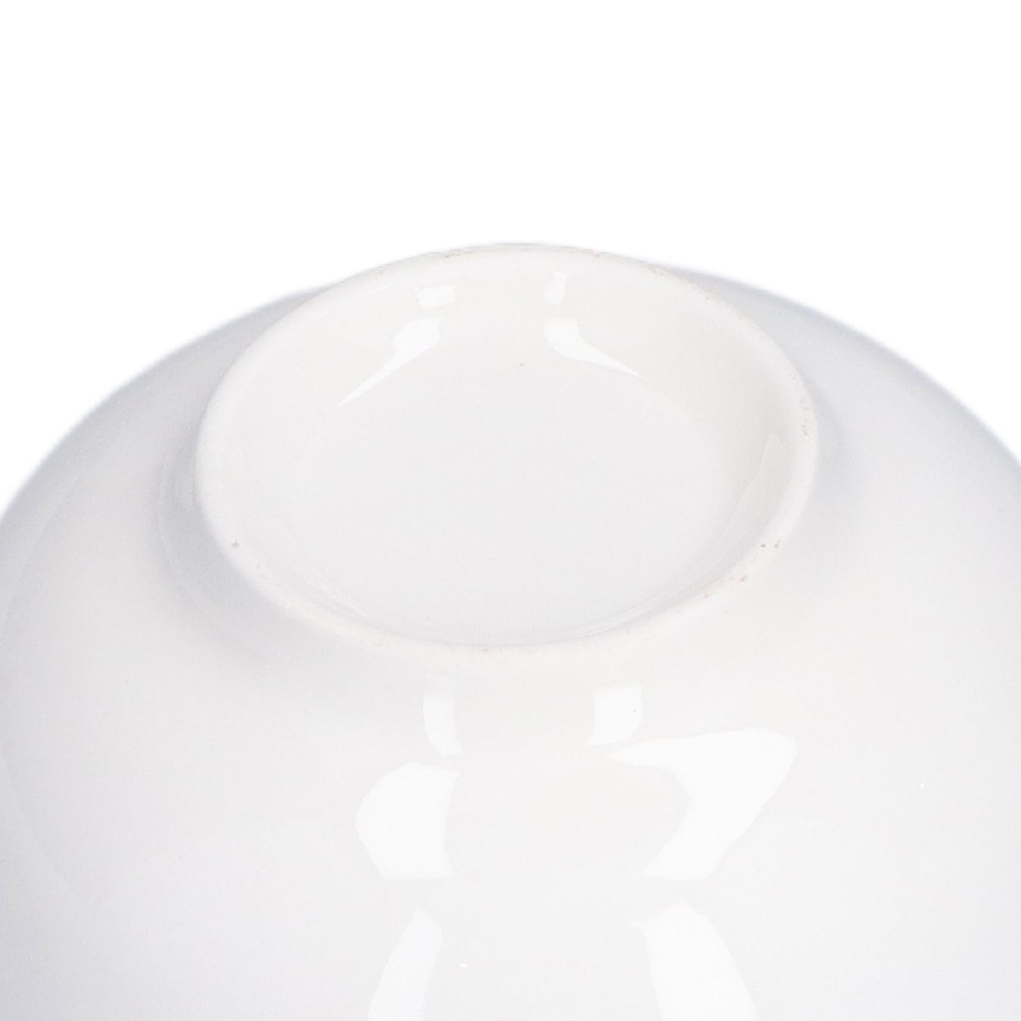 4PCS 6in Soup Bowl White Ceramic Noodle Bowl Eco Friendly Rice Bowl for Kitchen Restaurant