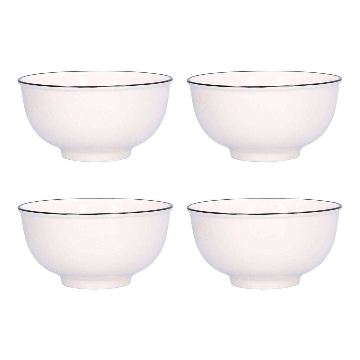Ceramic Bowl Fine Workmanship Underglaze Colour Environmental Friendly Ceramic Serving Bowls