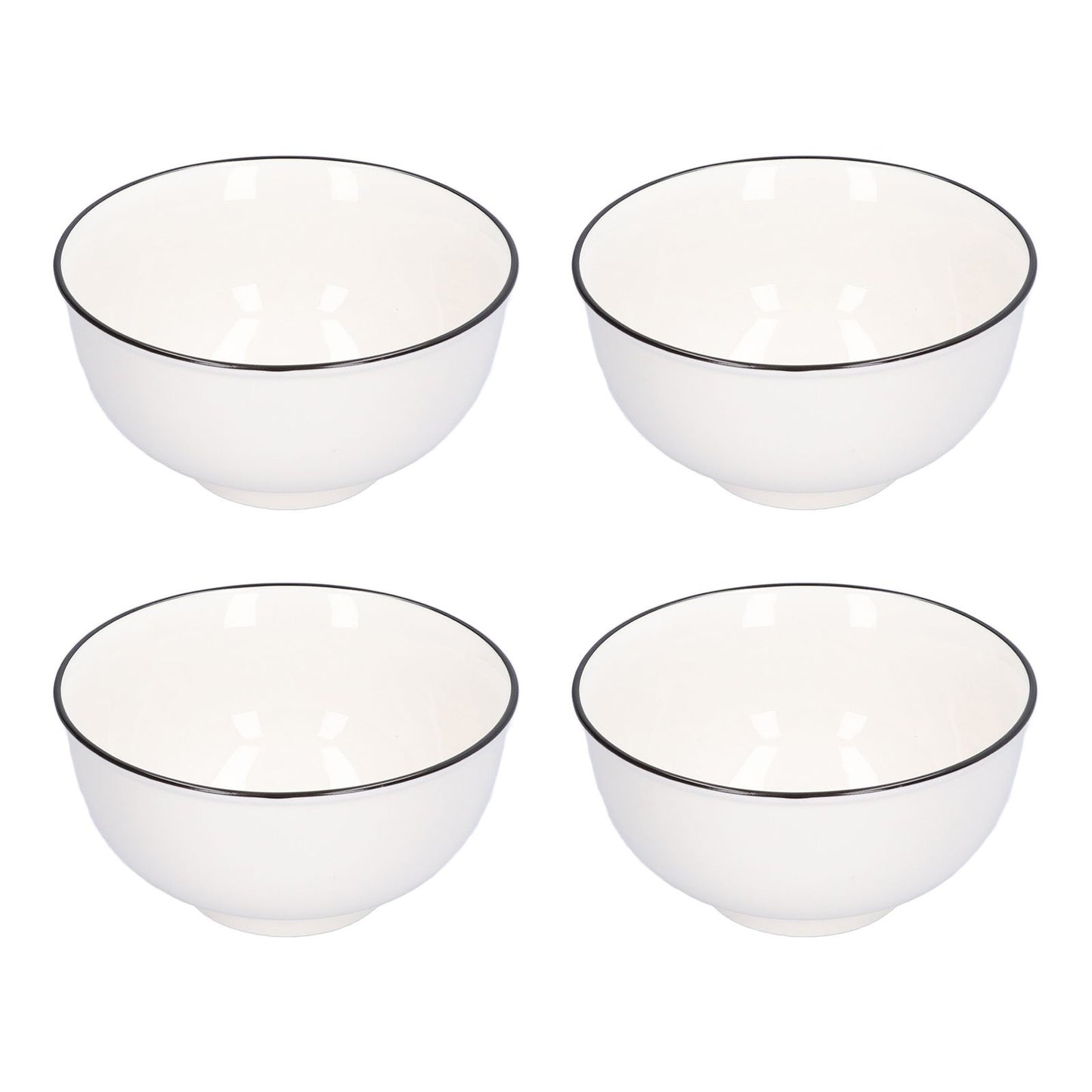 Ceramic Bowl Fine Workmanship Underglaze Colour Environmental Friendly Ceramic Serving Bowls