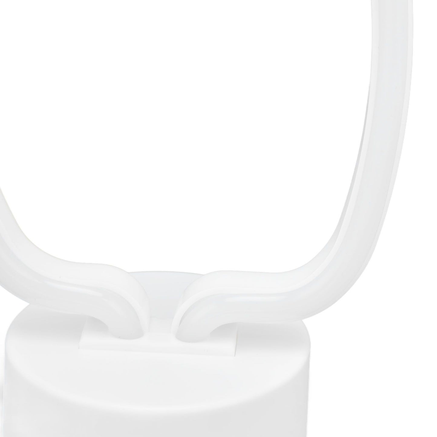 Neon Night Light Battery Powered Removable Base 20000 Hours Lamp Life Green Warm Light for Home