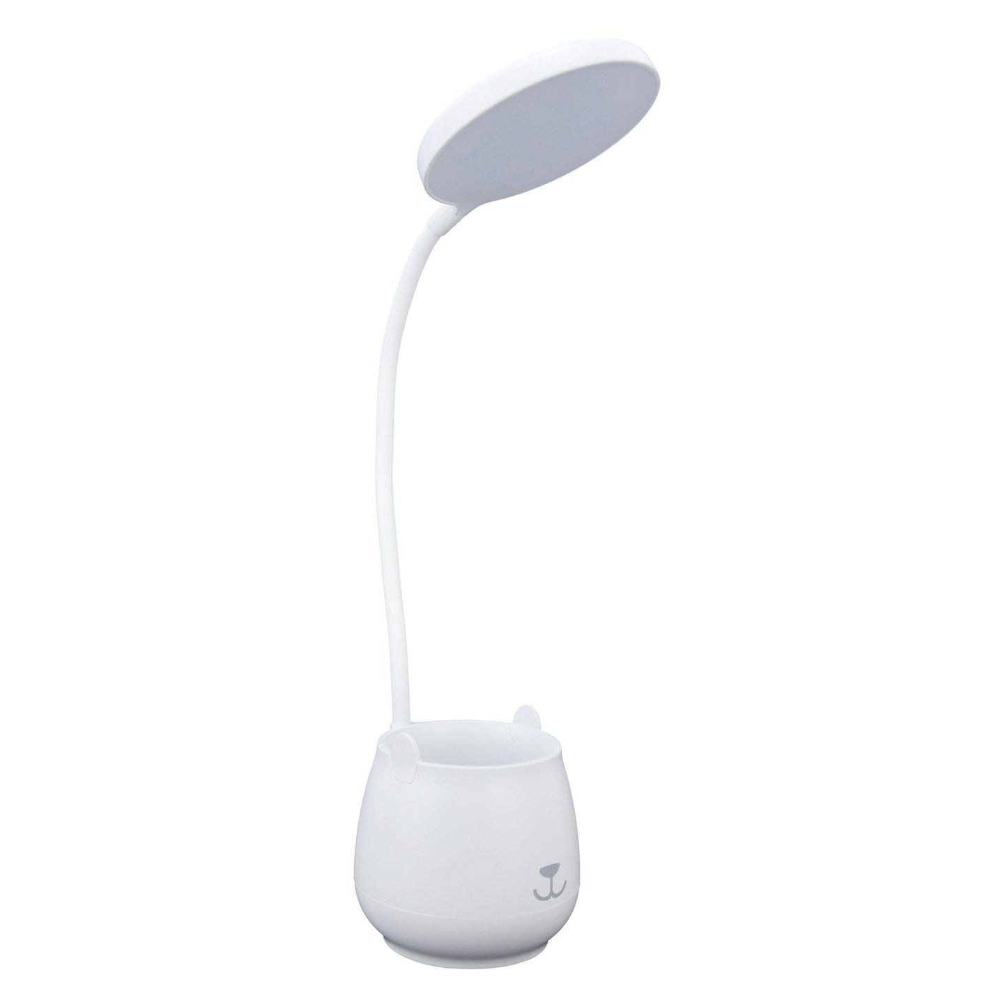 LED Desk Lamp Plastic Flexible Desk LED Light with Pen Holder for Table Lighting 5V