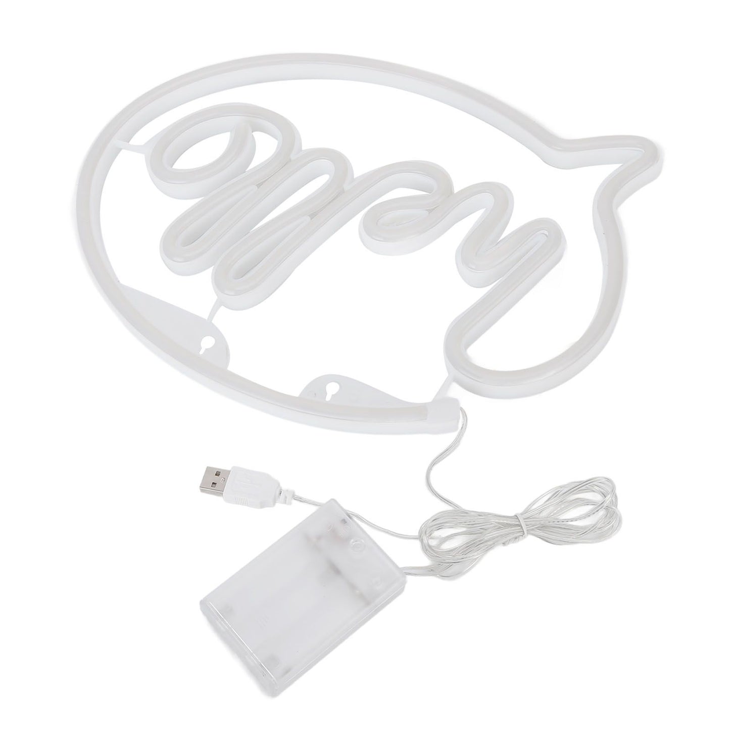 Neon Light USB Powered Battery Operated Hello LED Neon Sign for Restaurant Decoration Bar Decoration 5V