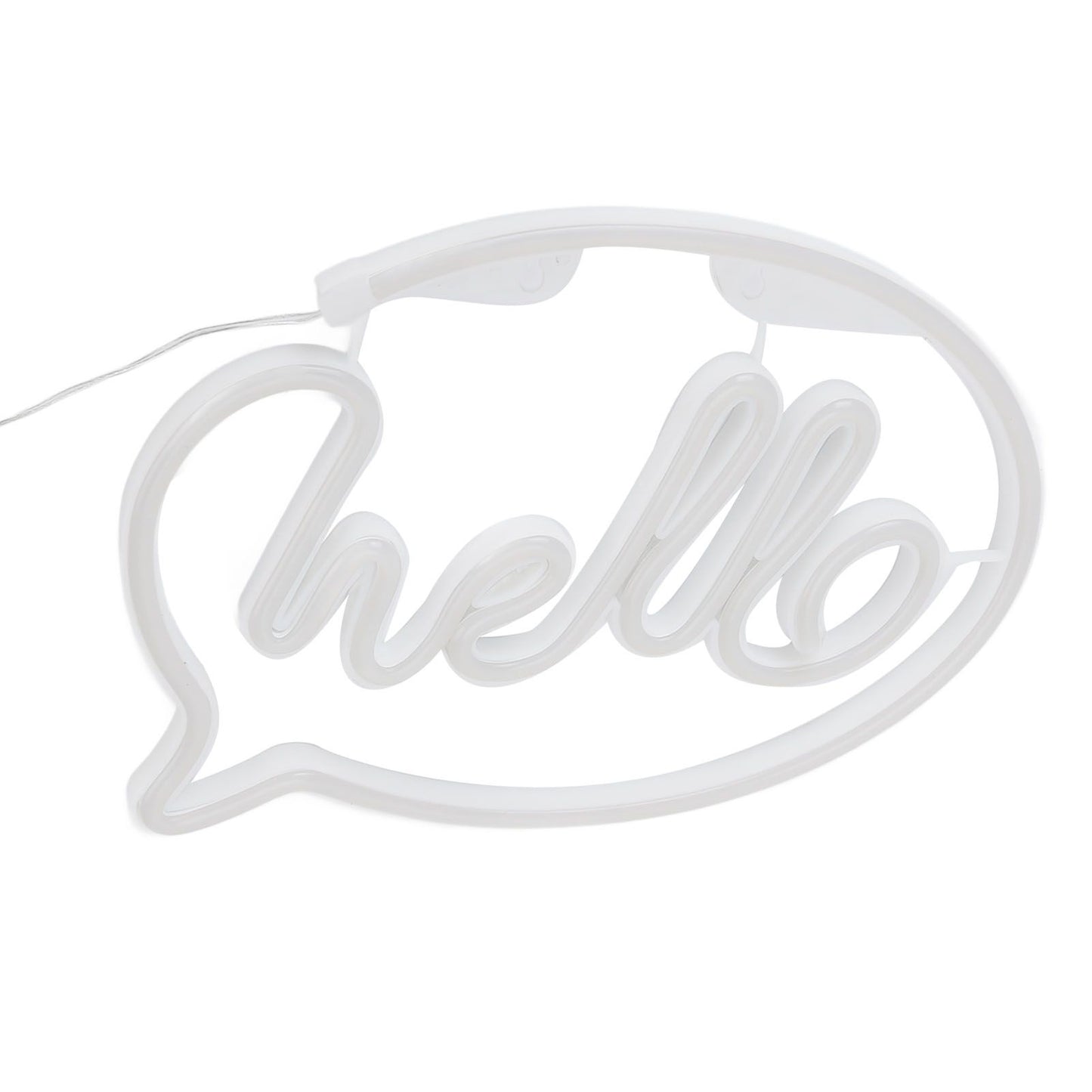 Neon Light USB Powered Battery Operated Hello LED Neon Sign for Restaurant Decoration Bar Decoration 5V