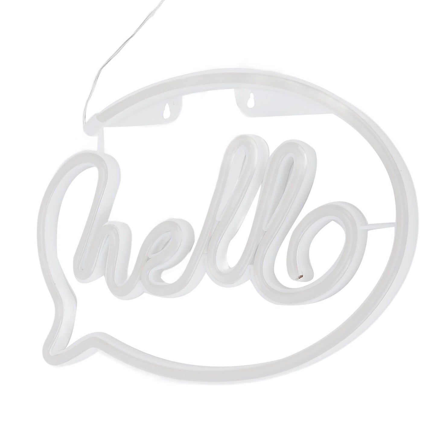 Neon Light USB Powered Battery Operated Hello LED Neon Sign for Restaurant Decoration Bar Decoration 5V