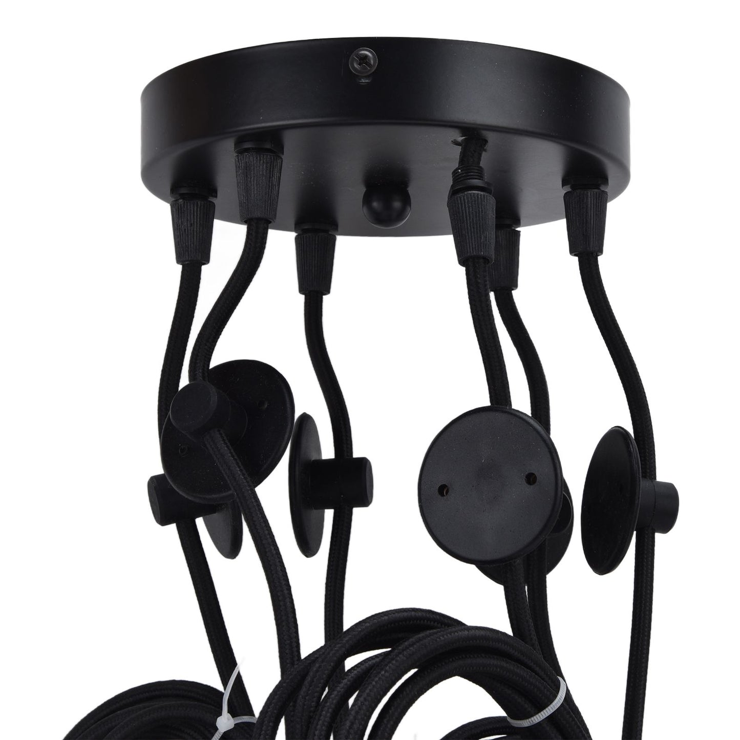 6 Arms Ajustable DIY Ceiling Spider Lamp Holder Retro Beautifully Classic Spider Pendent Lamps Holder