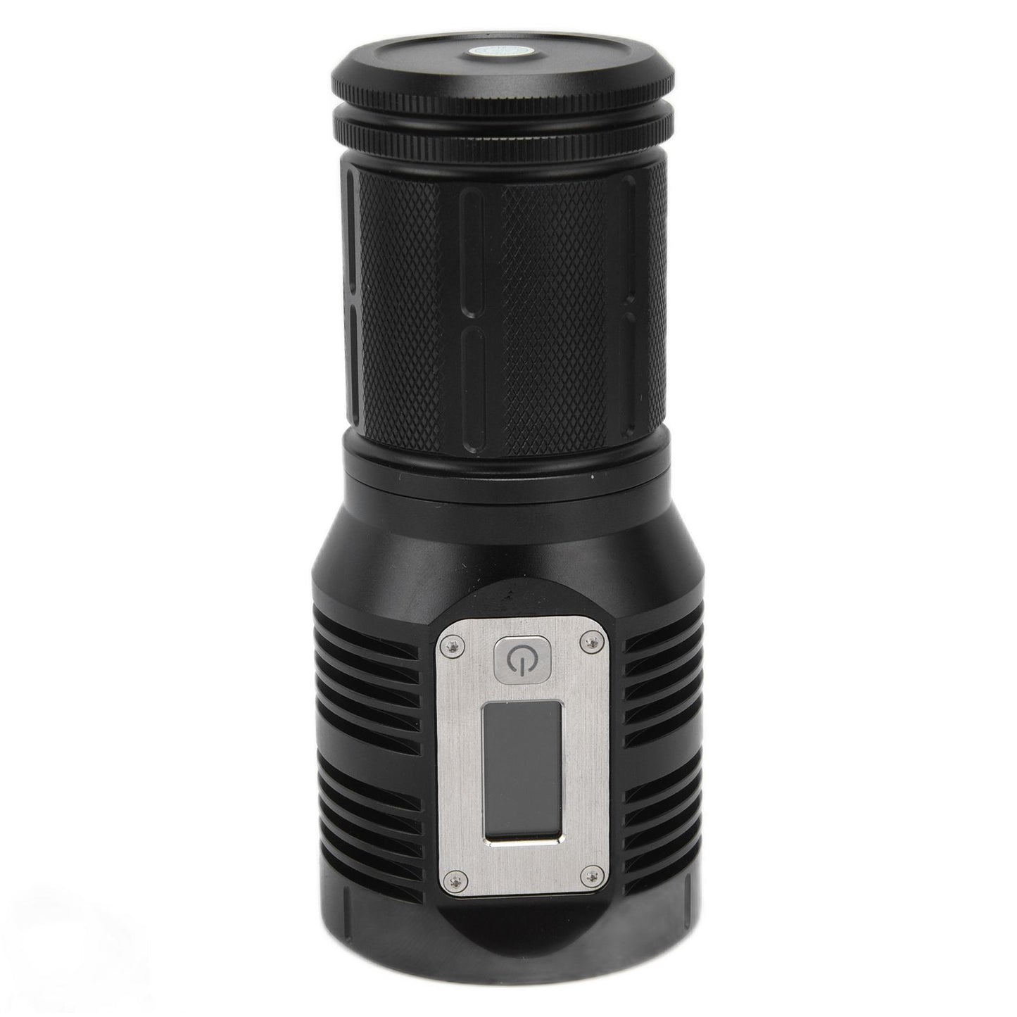 Strong Light Flashlight Digital Display Rainproof Rechargeable Flashlight for Camping Emergency Lighting Work