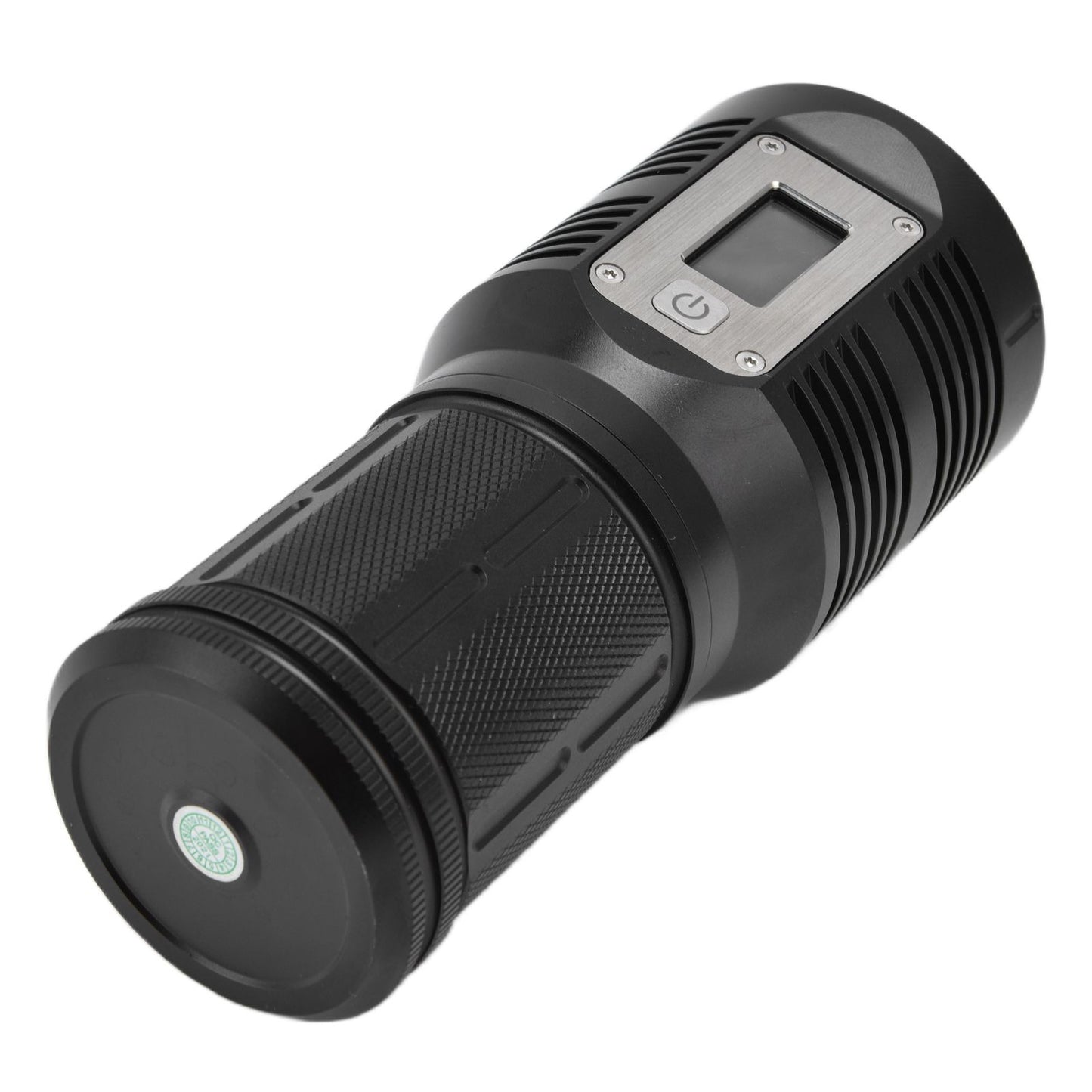 Strong Light Flashlight Digital Display Rainproof Rechargeable Flashlight for Camping Emergency Lighting Work