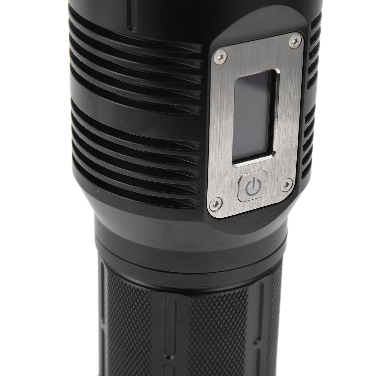 Strong Light Flashlight Digital Display Rainproof Rechargeable Flashlight for Camping Emergency Lighting Work