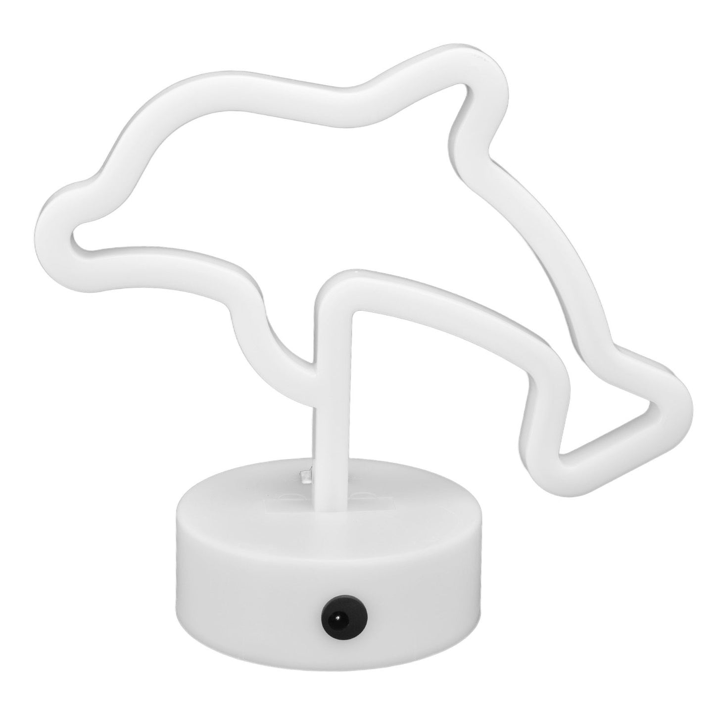 LED Dolphin Neon Light USB Or Battery Powered Unique Room Decoration Accessory with Base