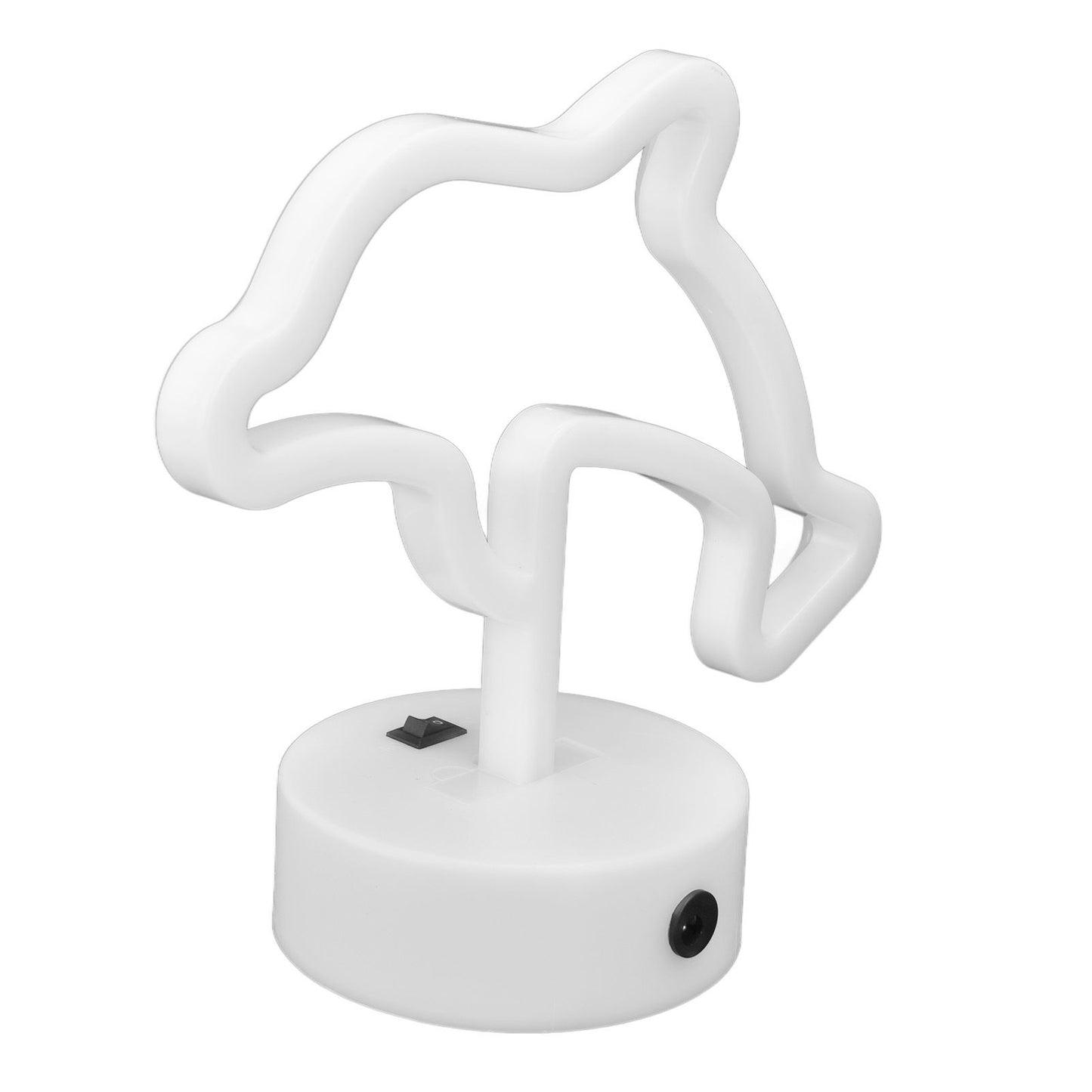 LED Dolphin Neon Light USB Or Battery Powered Unique Room Decoration Accessory with Base