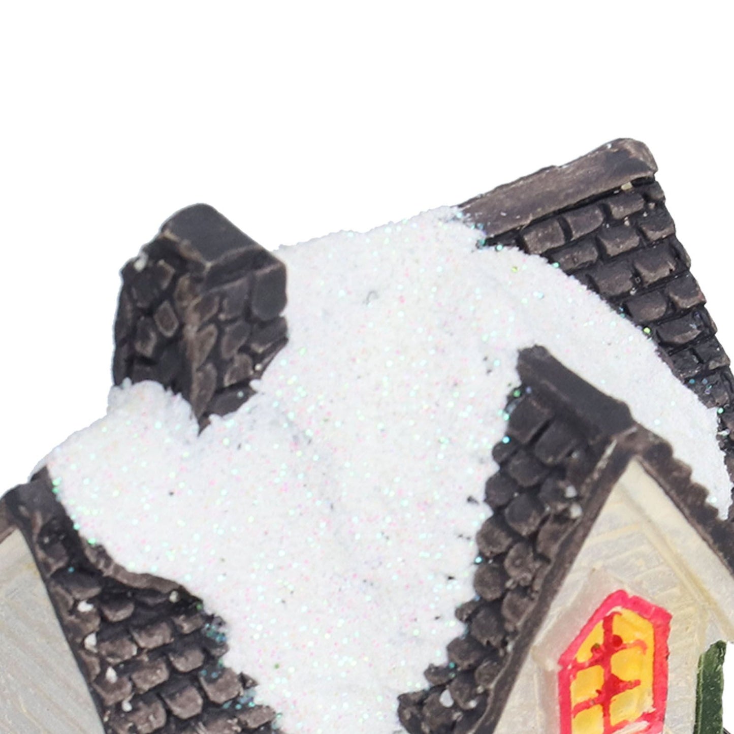 Christmas Village House LED Christmas Resin Light House with LED Light Battery Operated
