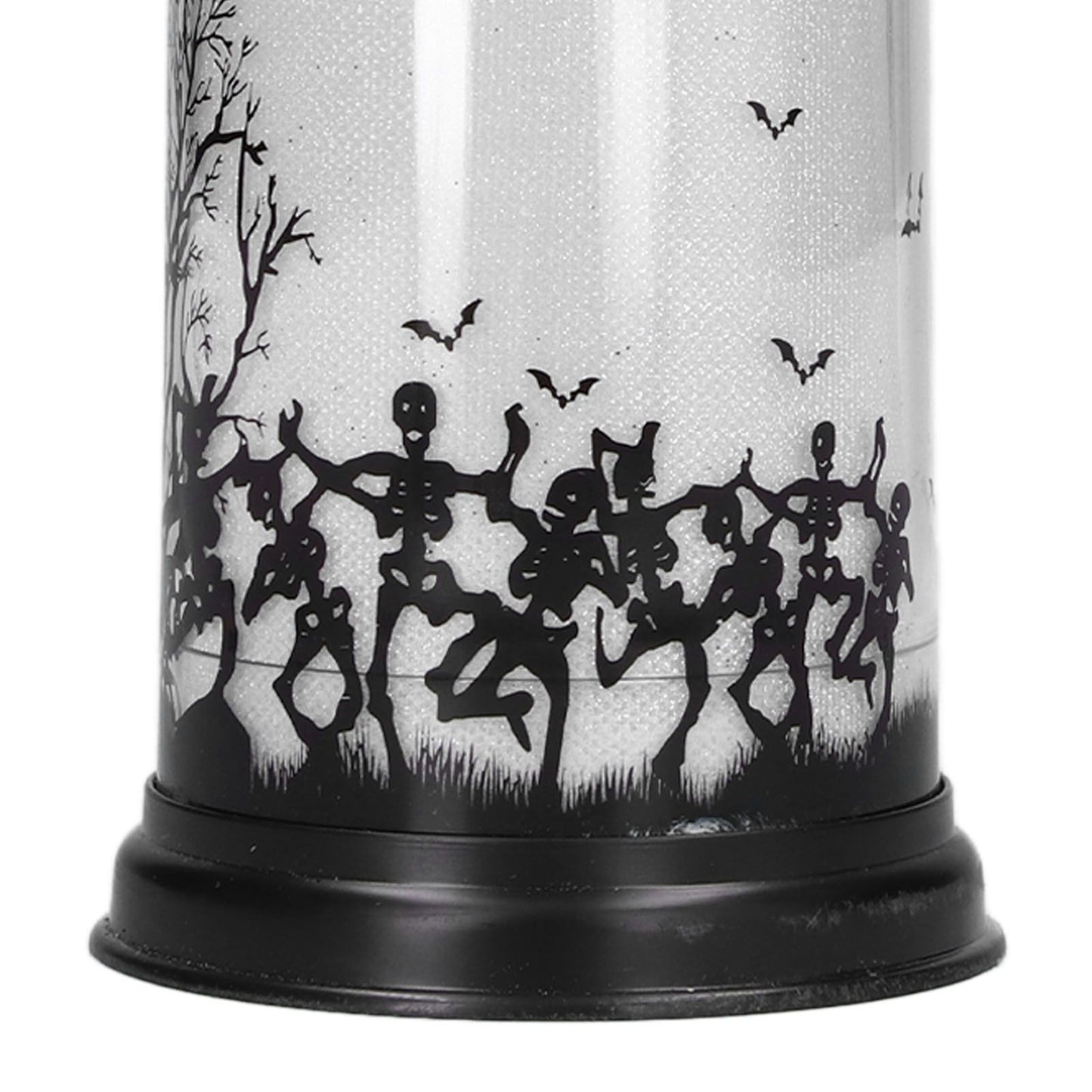 Halloween Snow Globe Candles Light LED Terrorist Decoration Electronic Candle Lamp for Party HolidayDancing Skeleton