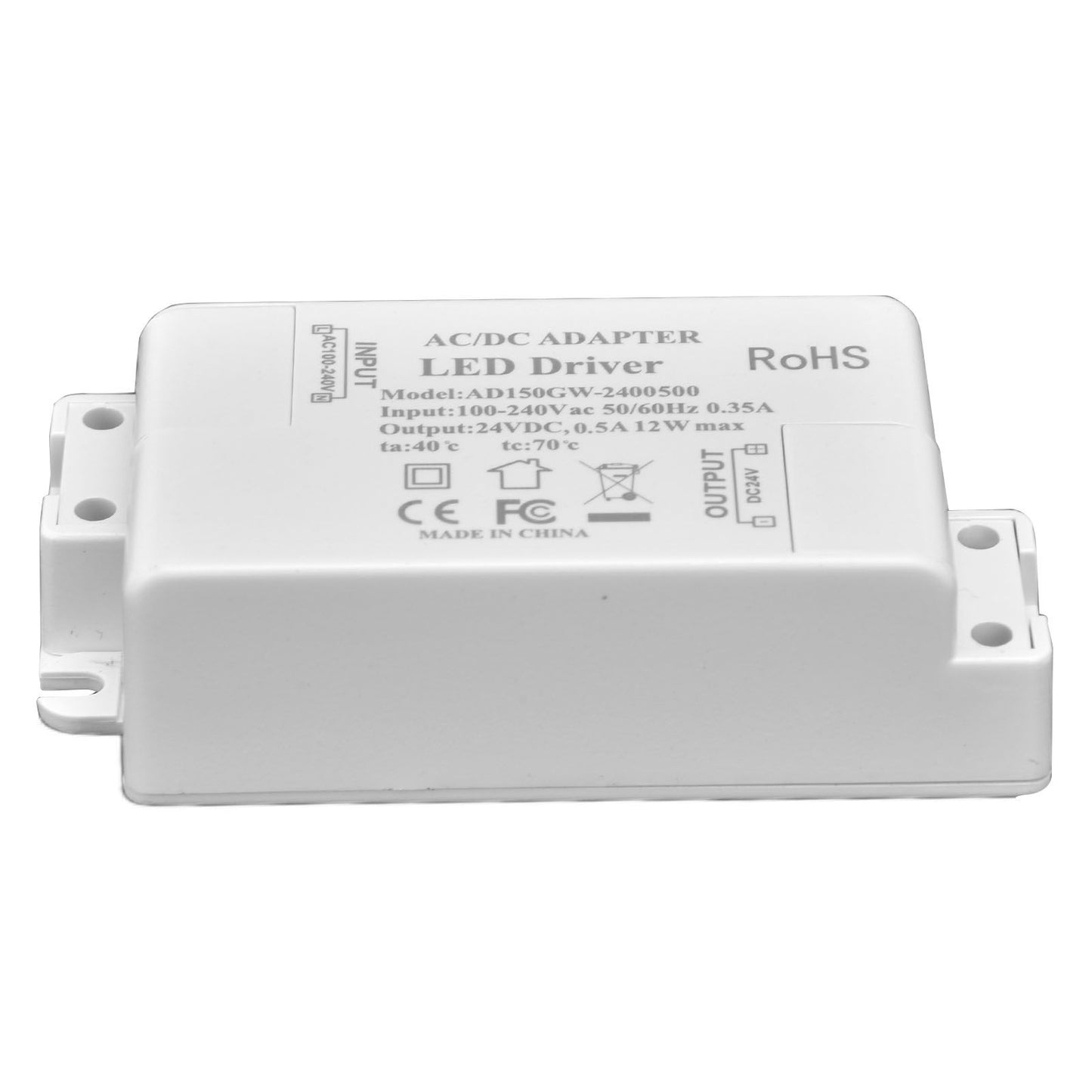 12W LED Driver Low Voltage Constant Current LED Power Supply Transformer for LED Lights