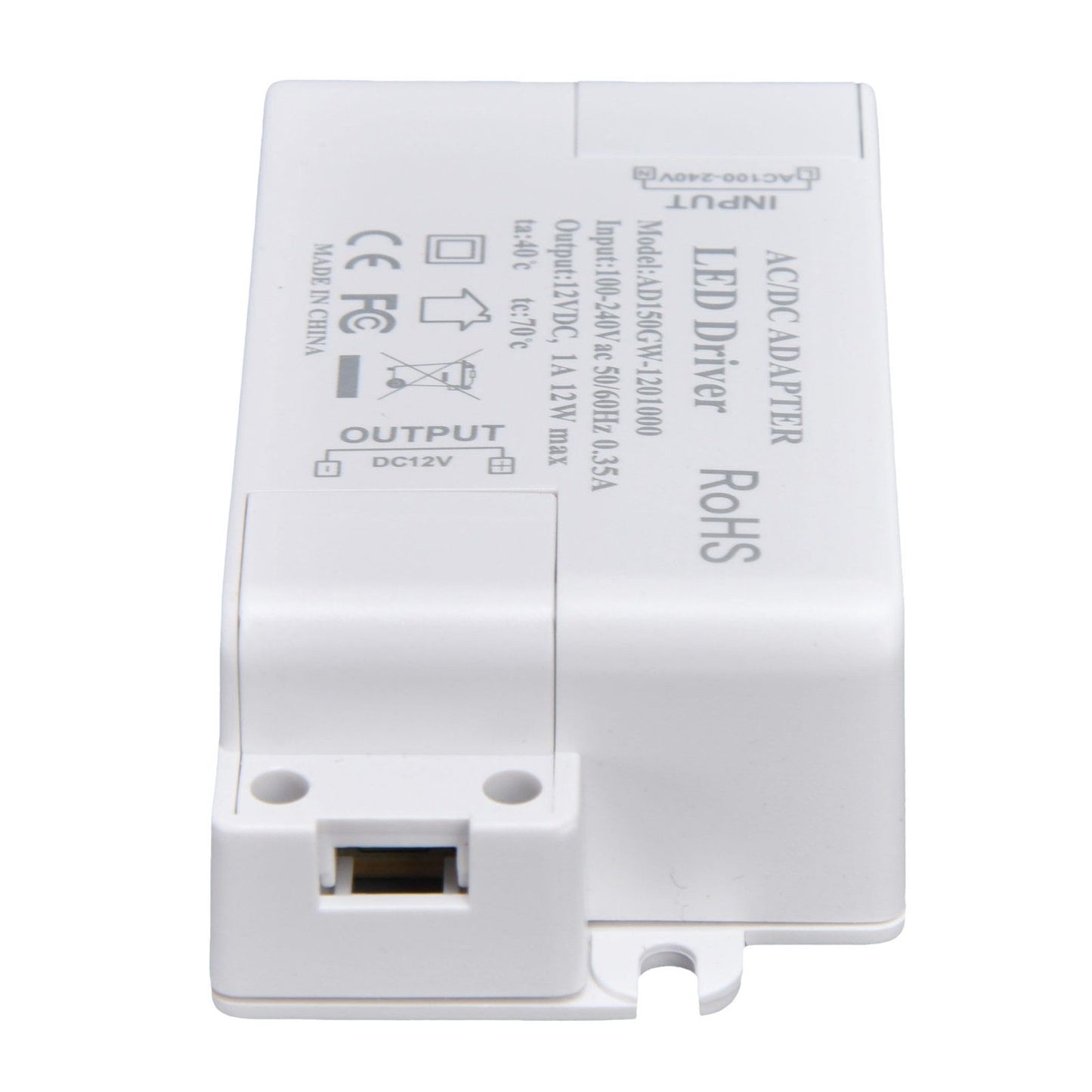 LED Drive Power Transformer LED Drive Power AC100‑240V/0.35A DC12V/1A 12W for G4 MR11 MR16