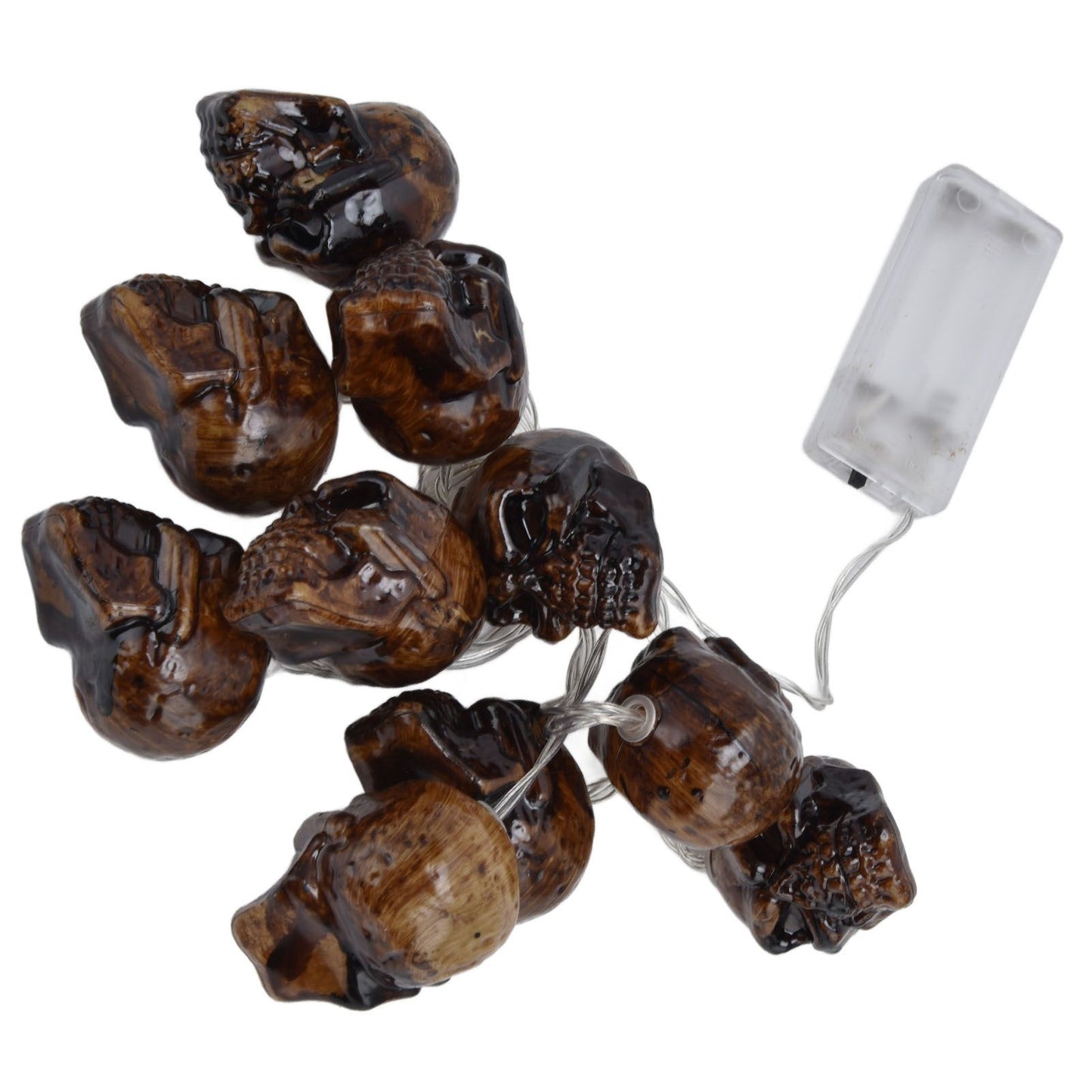 Ghost Skull Lantern LED Lighted Halloween String Lights for Indoor Outdoor Party Yard Patio Tree