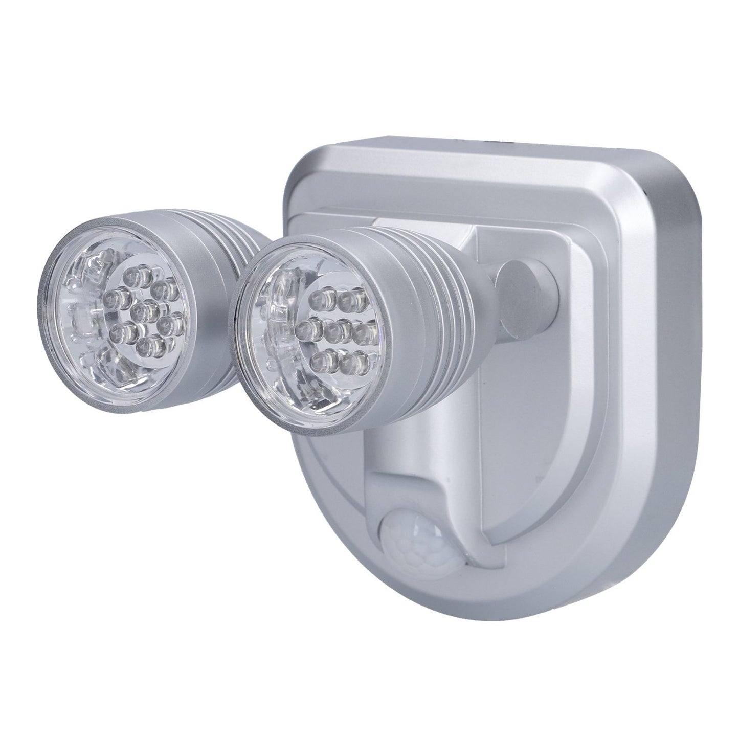 Adjustable Sensor Light Double Head Infrared Induction Motion Sensor Lamp LED Night Light