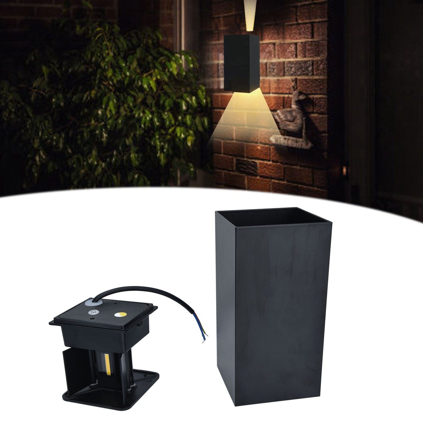 Wall Lamp Corrosion Resistance Beautiful Stylish Gentle Non Glaring LED Wall Sconce