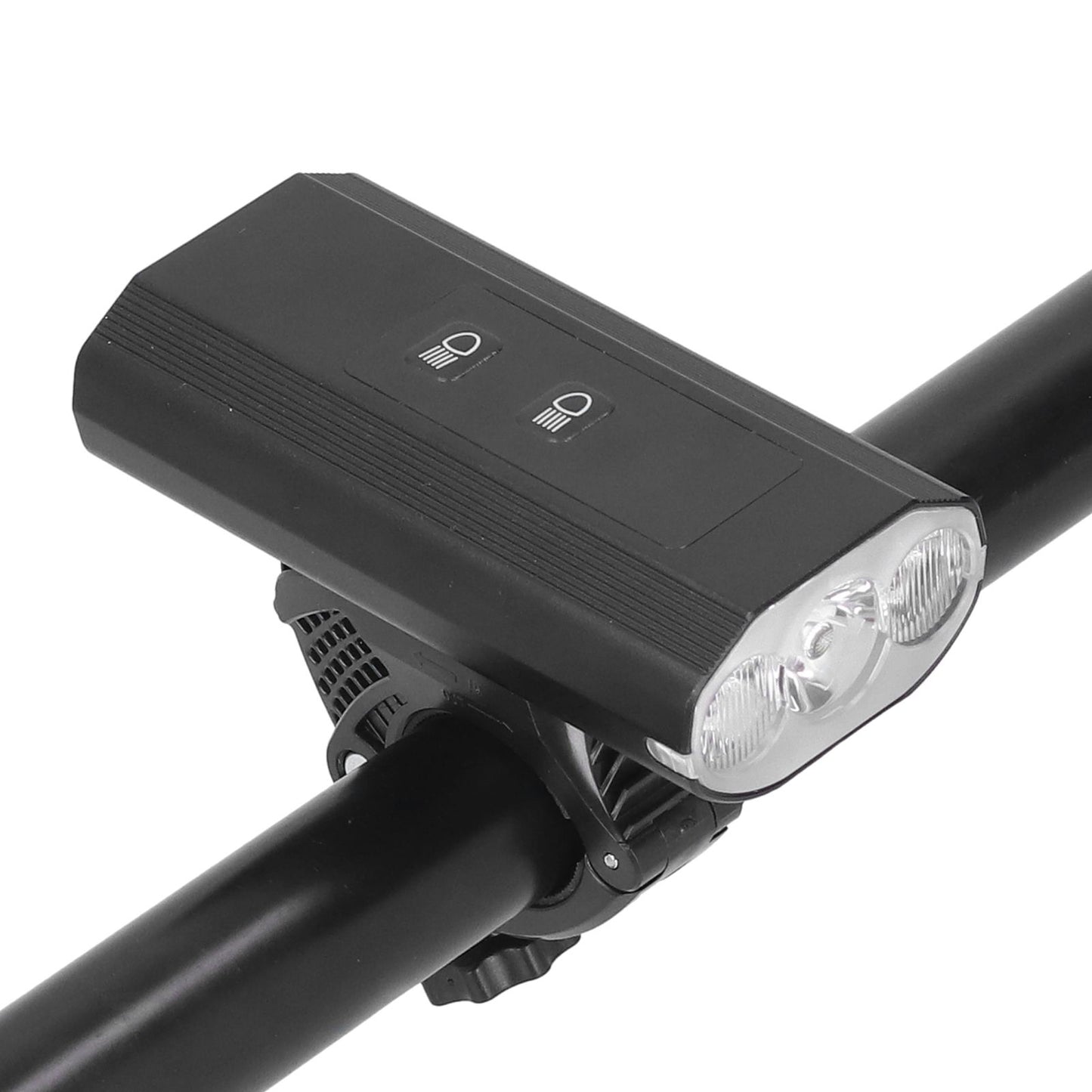 3LED Bike Light Adjustable Waterproof Bicycle Headlight with Battery Display USB Charging for Road Mountain