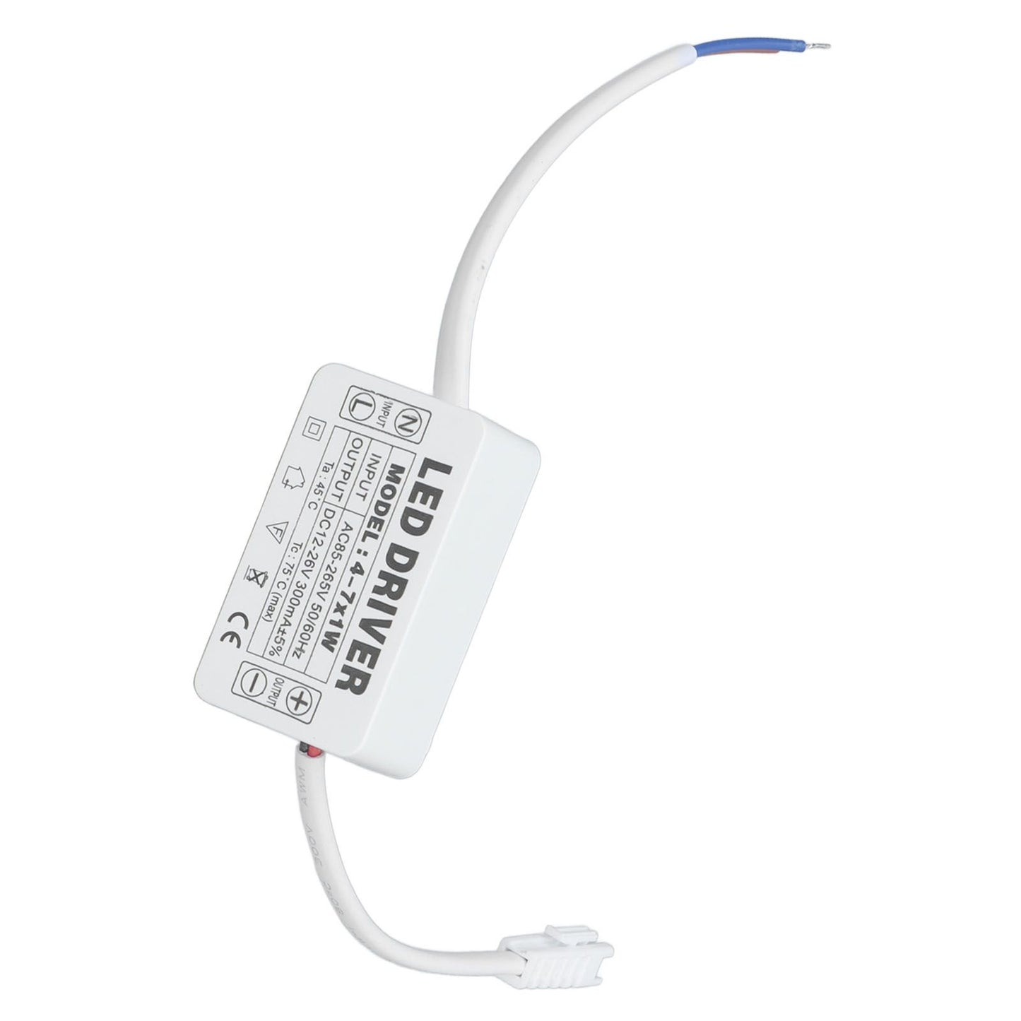 4‑7X1W LED Driver Constant Current 300mA Input AC85‑265V Output DC12‑26V Power Supply Transformer
