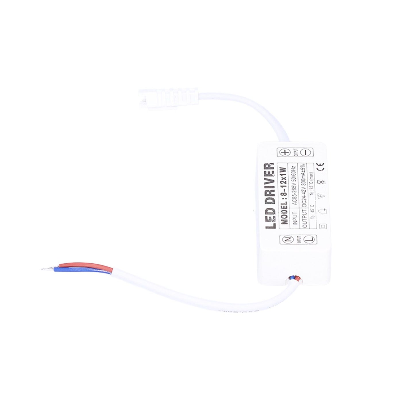 LED Driver 300mA Constant Current Transformer DC24‑42V Lamp Power Supply Driver AC85‑265V