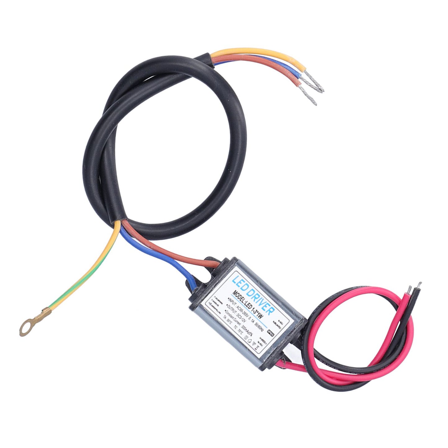 LED Driver DC3‑12V 300mA Constant Voltage Lamp Transformer Power Supply Driver AC95‑265V