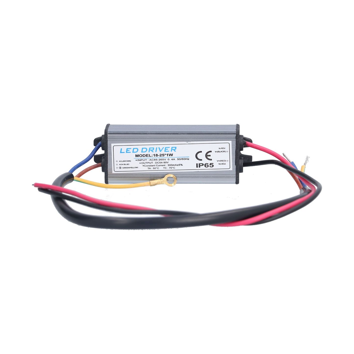 LED Driver AC85‑265V DC54‑90V 300mA Constant Voltage Lamp Transformer Power Supply Driver