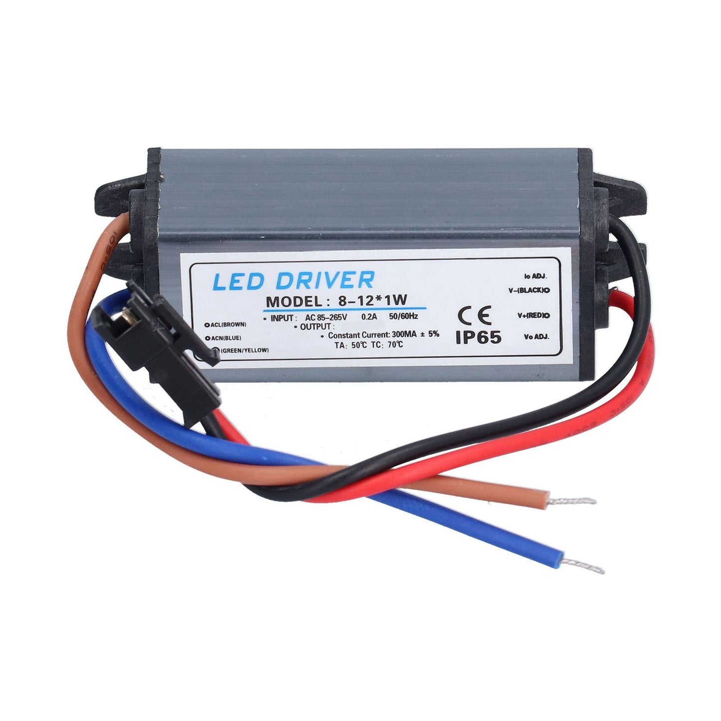 LED Driver 300mA Safe Waterproof Small Size Lamp Power Supply Transformer Adapter
