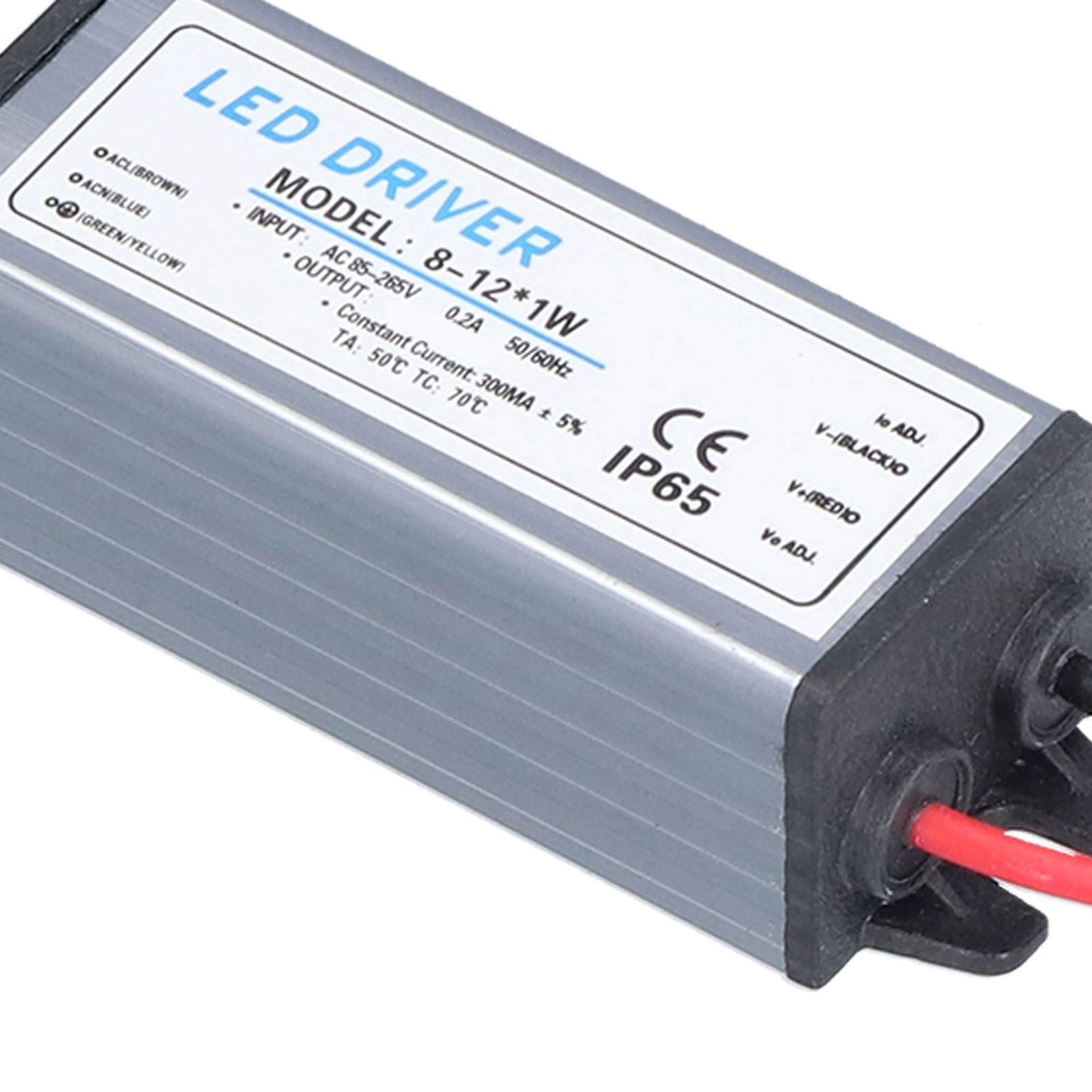 LED Driver 300mA Safe Waterproof Small Size Lamp Power Supply Transformer Adapter