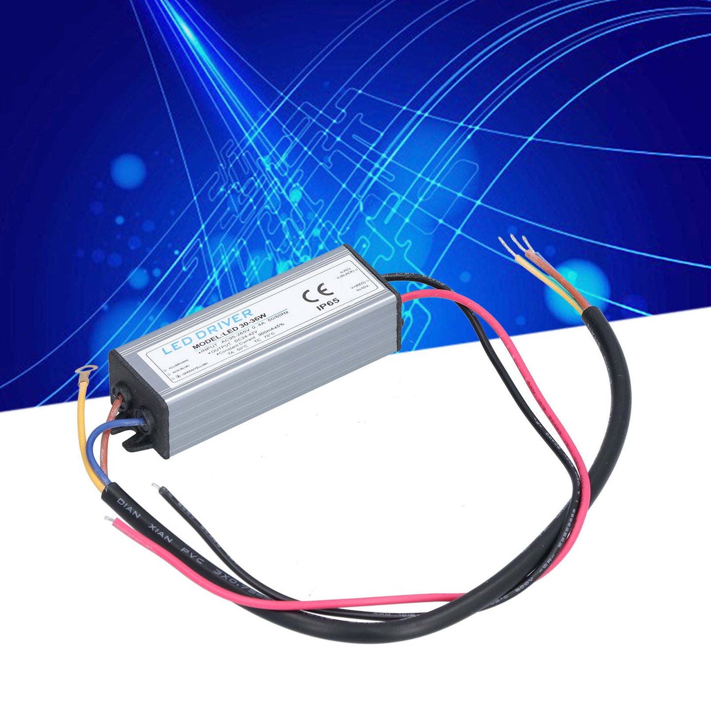 LED Driver 900mA Safe Waterproof Small Size Lamp Power Supply Transformer Adapter
