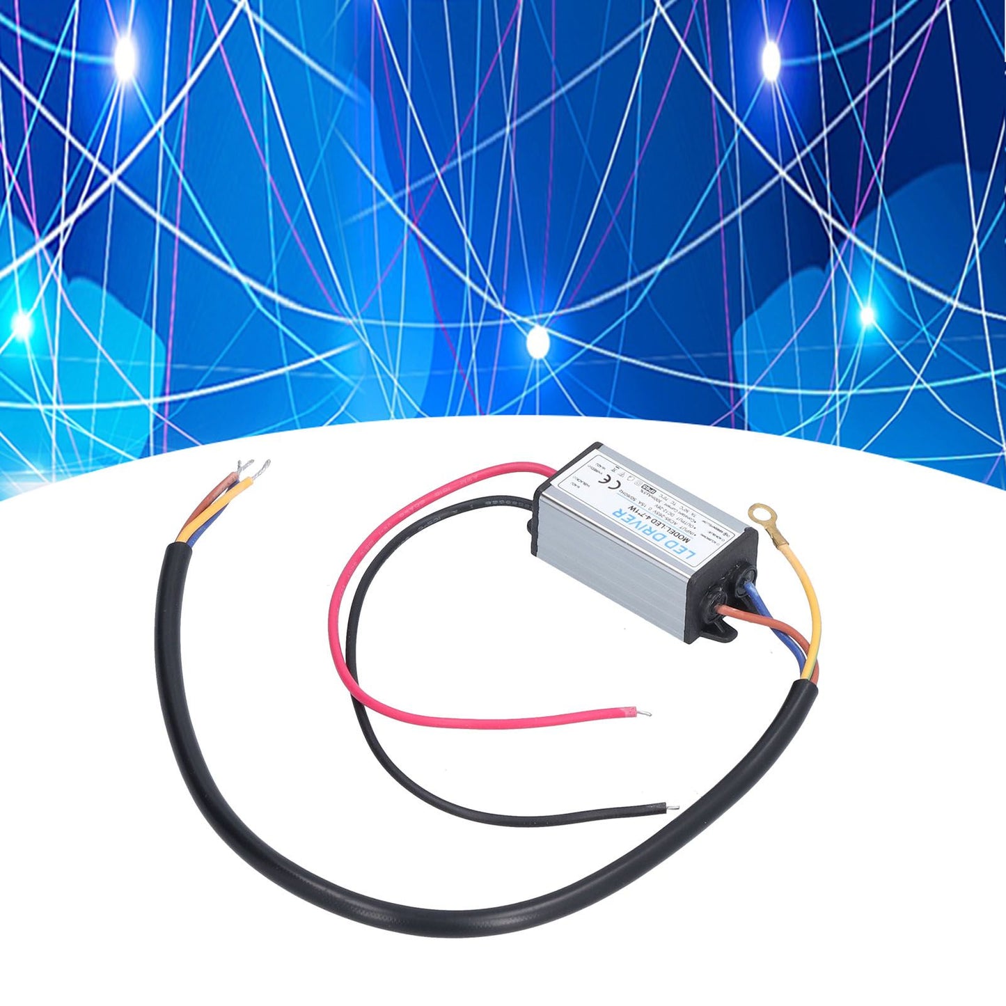 LED Driver AC 95‑265V to DC 12‑26V 300mA Power Supply Lighting Transformer IP65 Protection