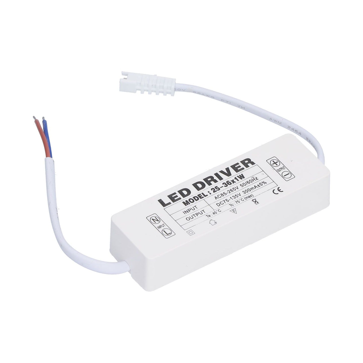 LED Driver Protection Function Good Heat Dissipation Small Size Convenient Use DIY Power Drive Connector for Household